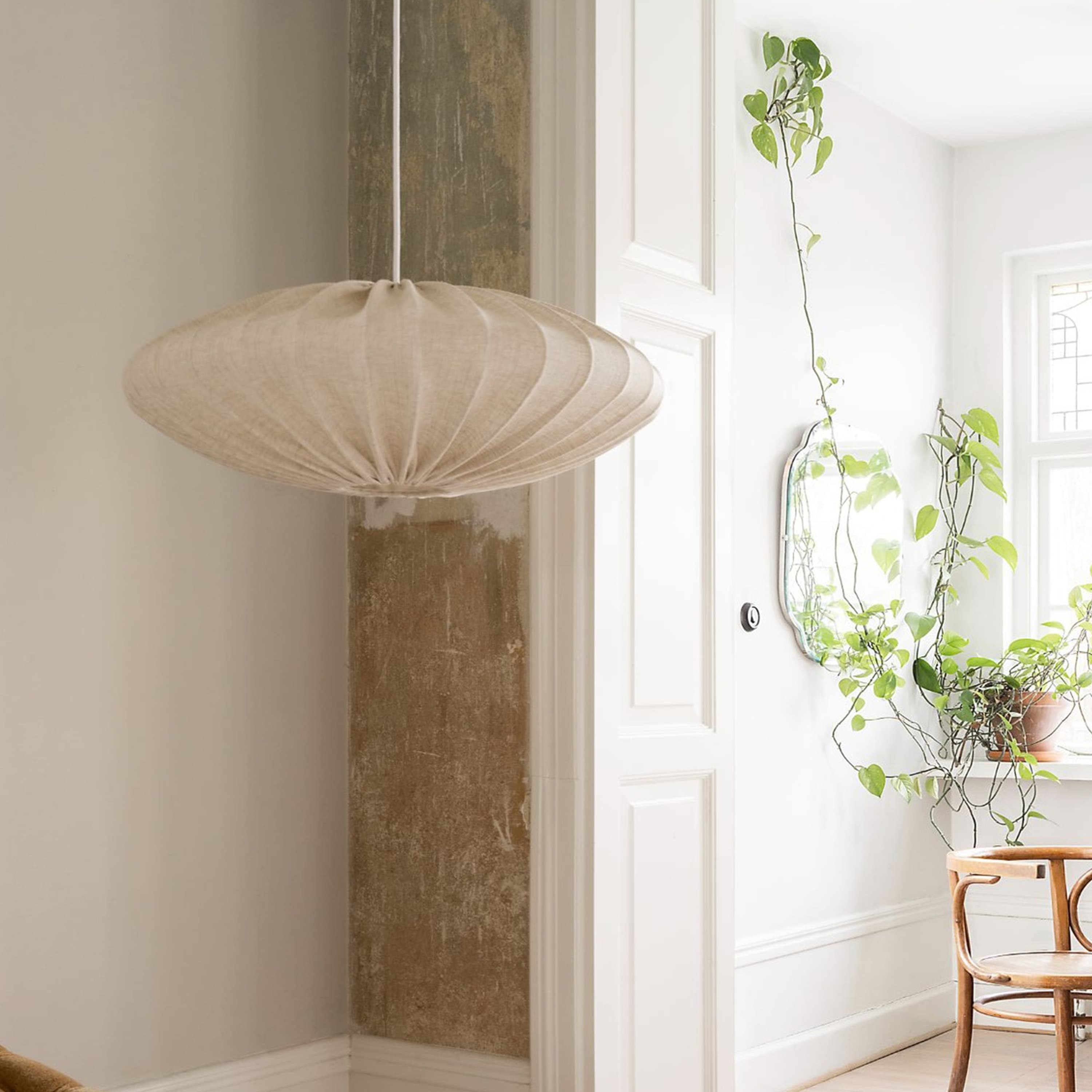 Ellipse Kattovalaisin Pellava Luonnollinen 65 cm