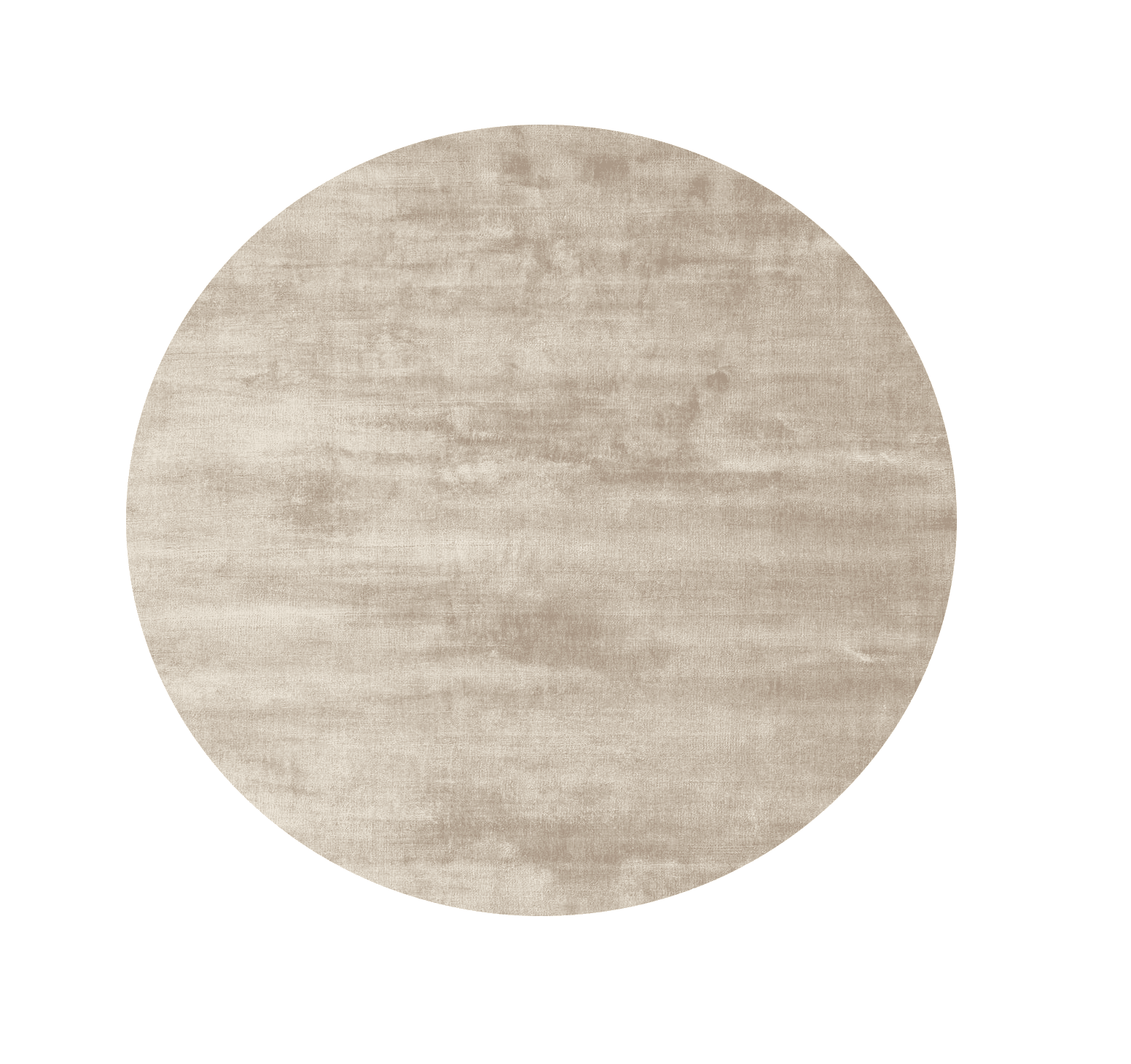 Lucens pyöreä viskoosimatto Luonnollinen Ø200