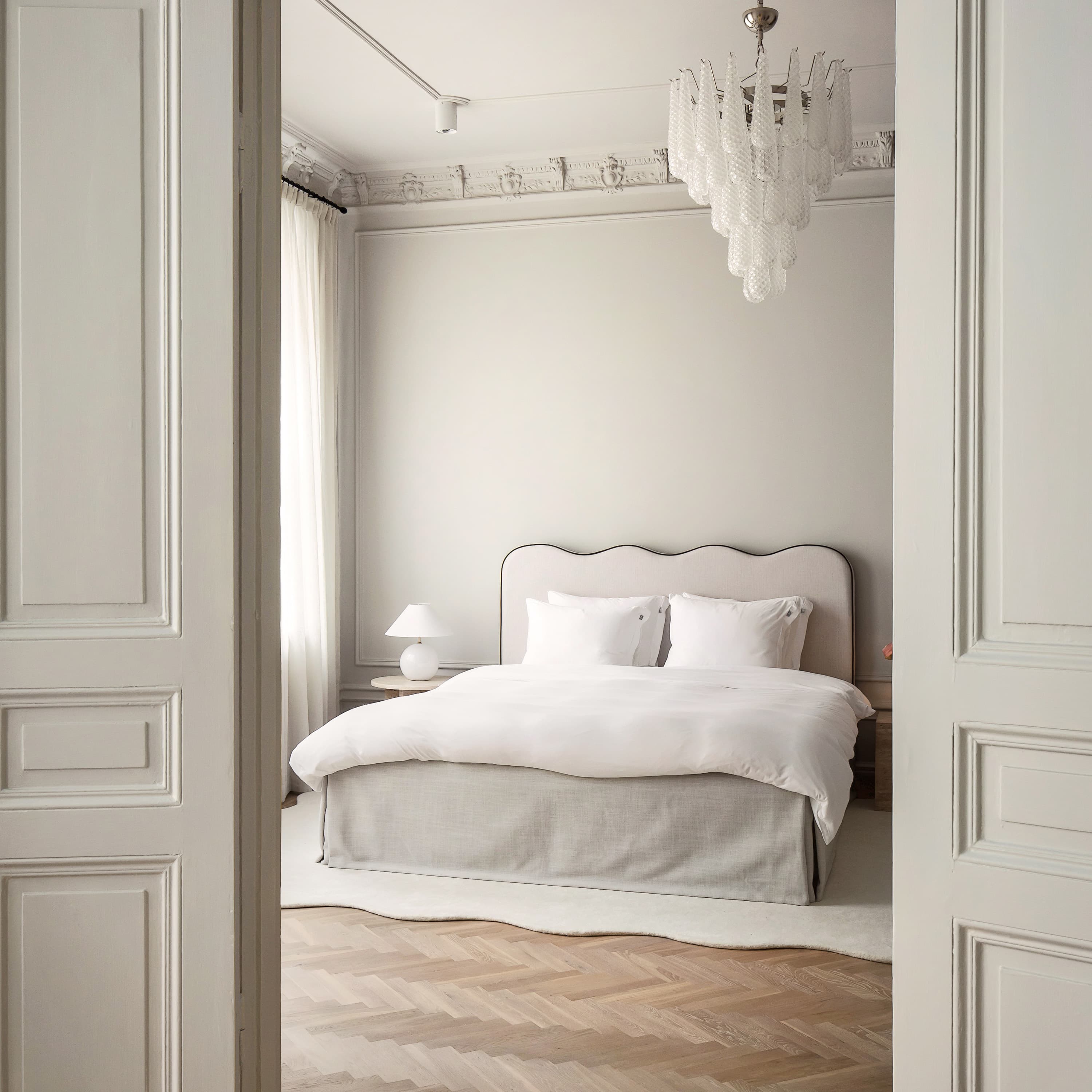 Piper Sängynpääty White/Chocolate 160cm