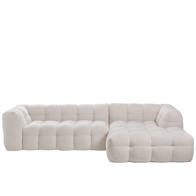Billie Divaanisohva Oikea Creme Teddy