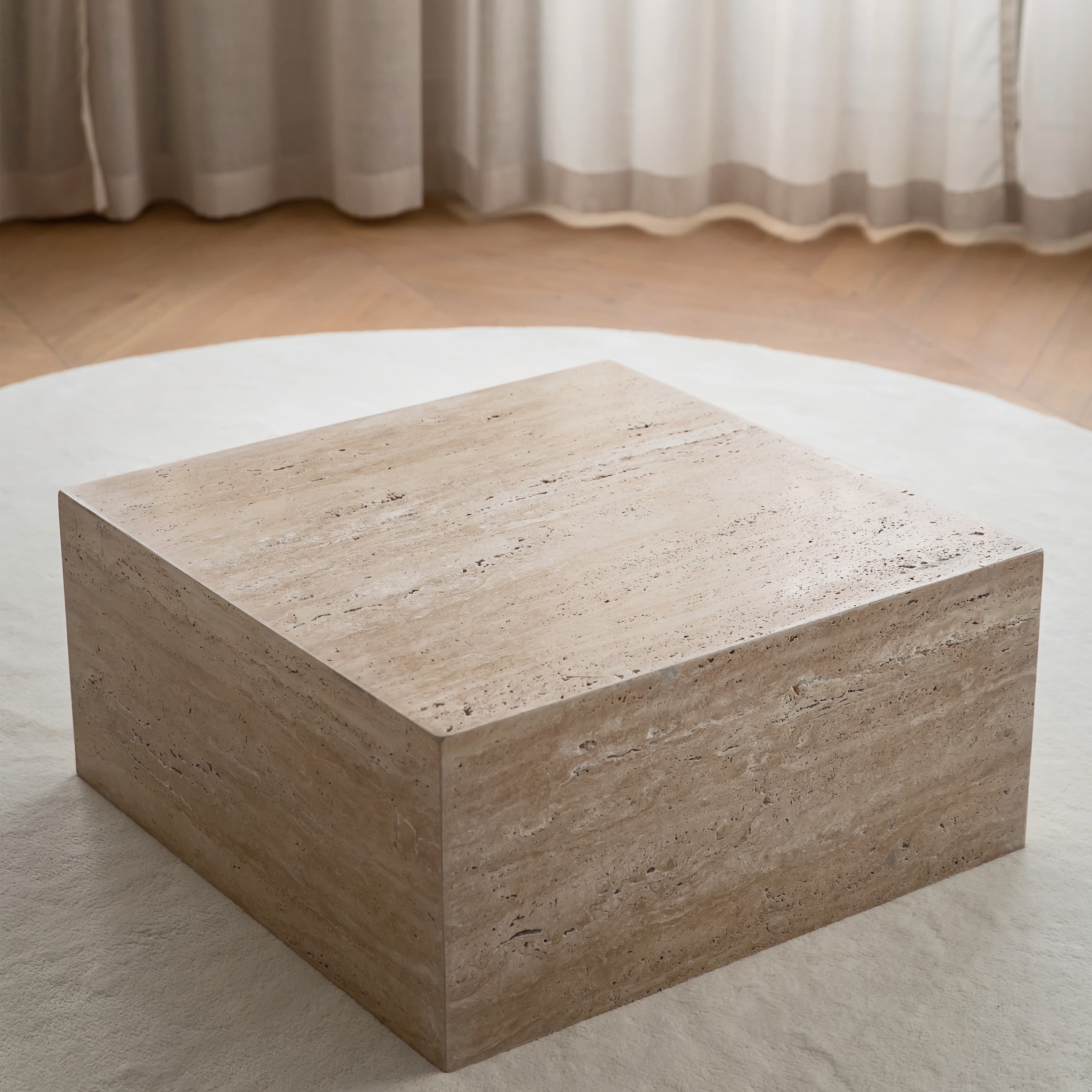 Tilly Sohvapöytä Travertiini 65cm