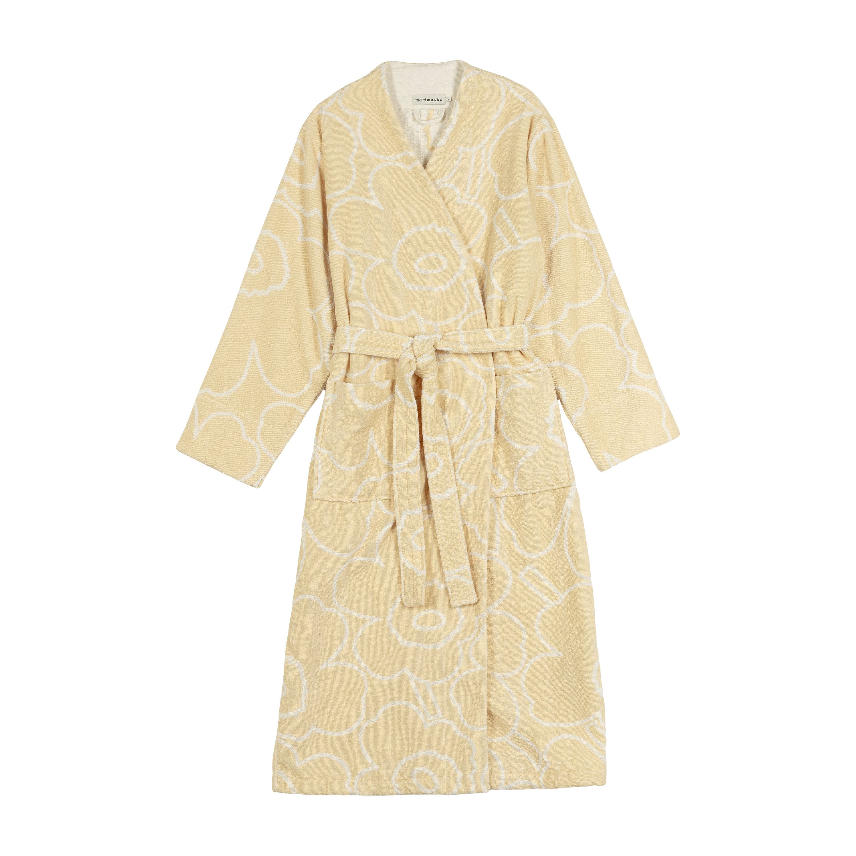 Piirto Unikko Kylpytakki Straw/Off White S