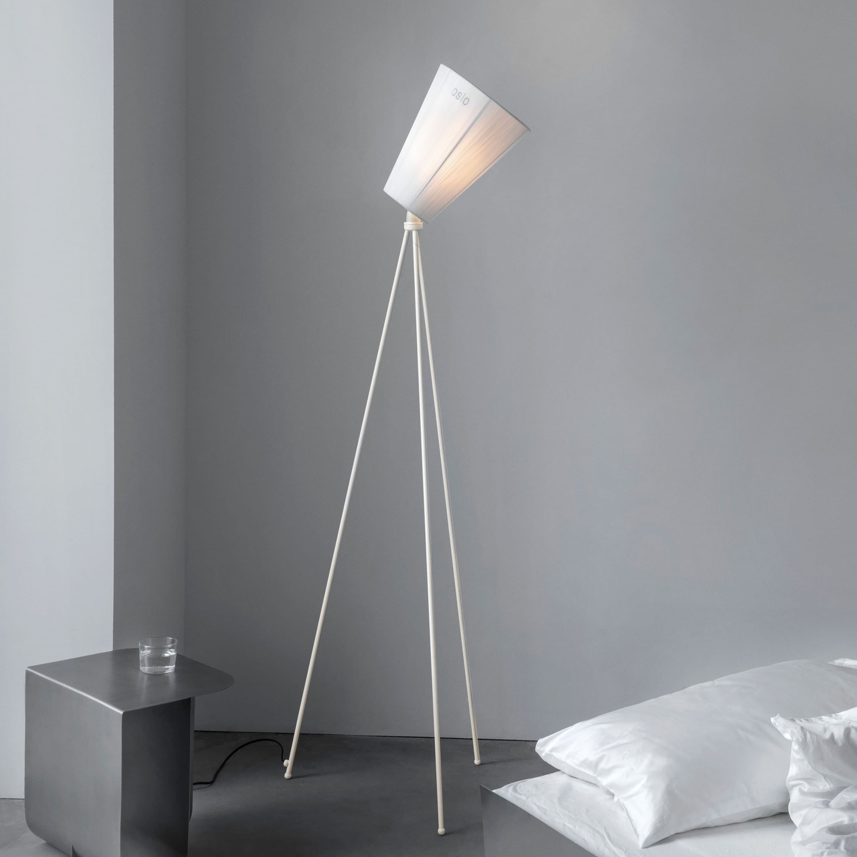 Oslo Wood Lattiavalaisin Varjostin Beige