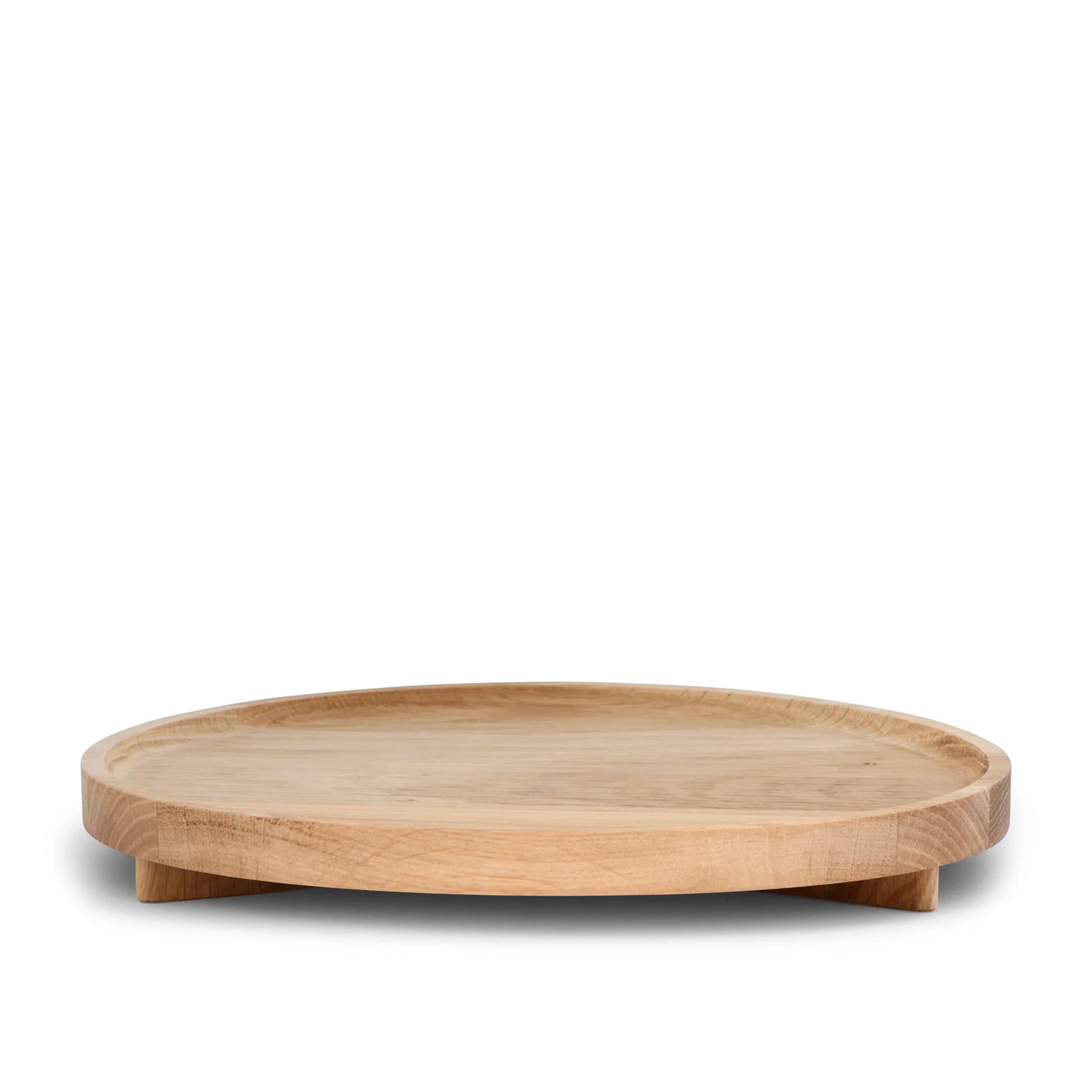 Elevate Tarjotin Luonnontammi Medium