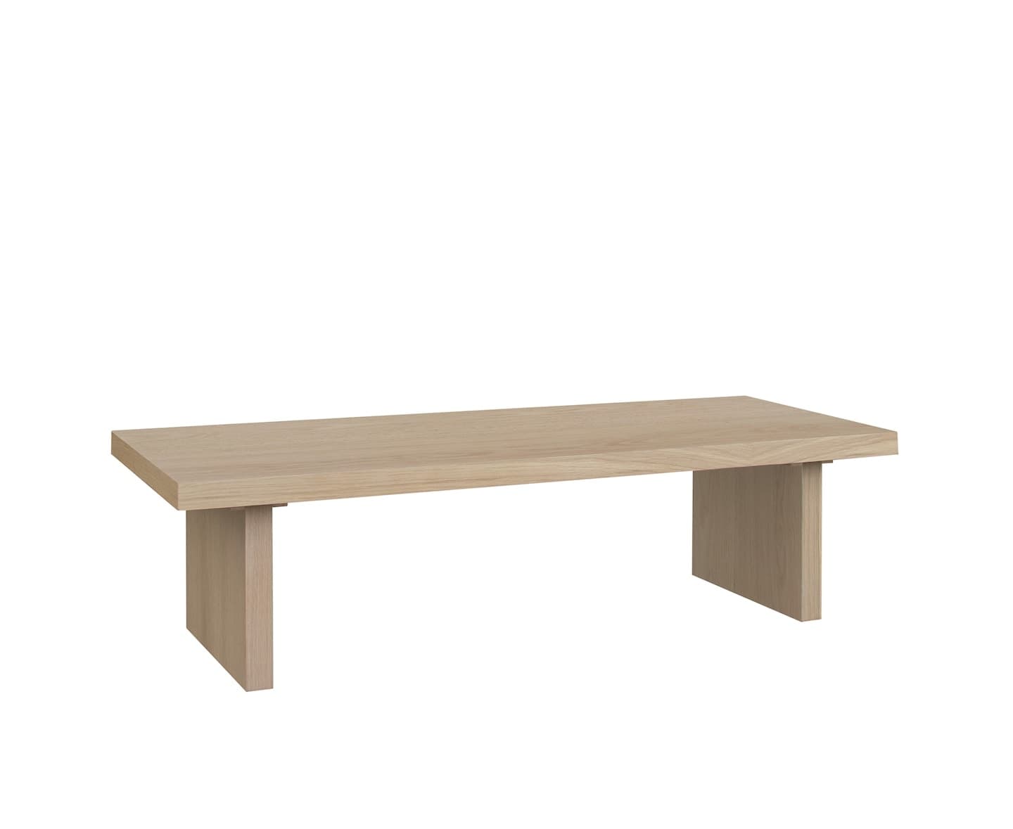 Kaia-sohvapöytä Valkoöljytty Tammi 130cm