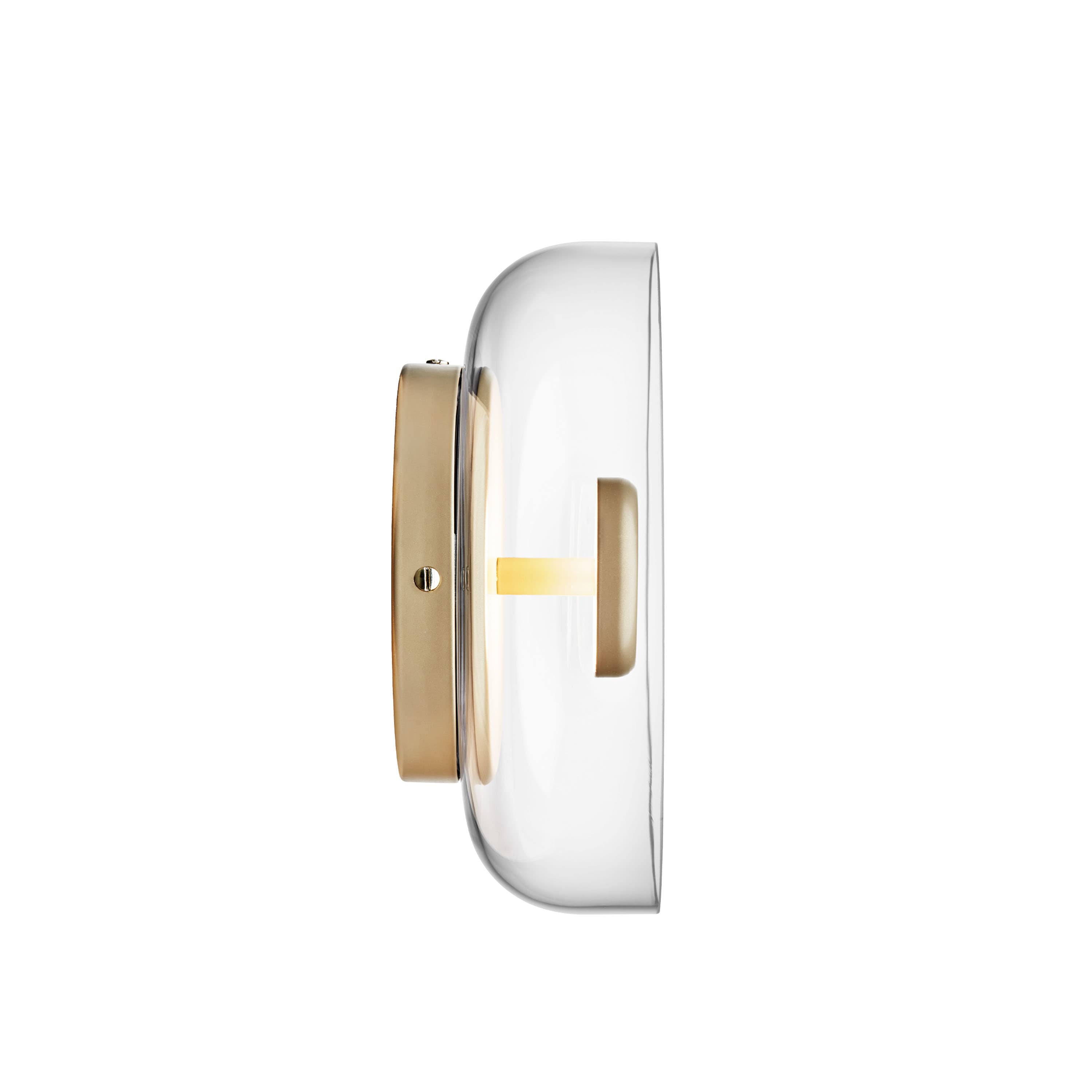 Blossi Seinävalaisin Nordic Gold/Clear Ø23