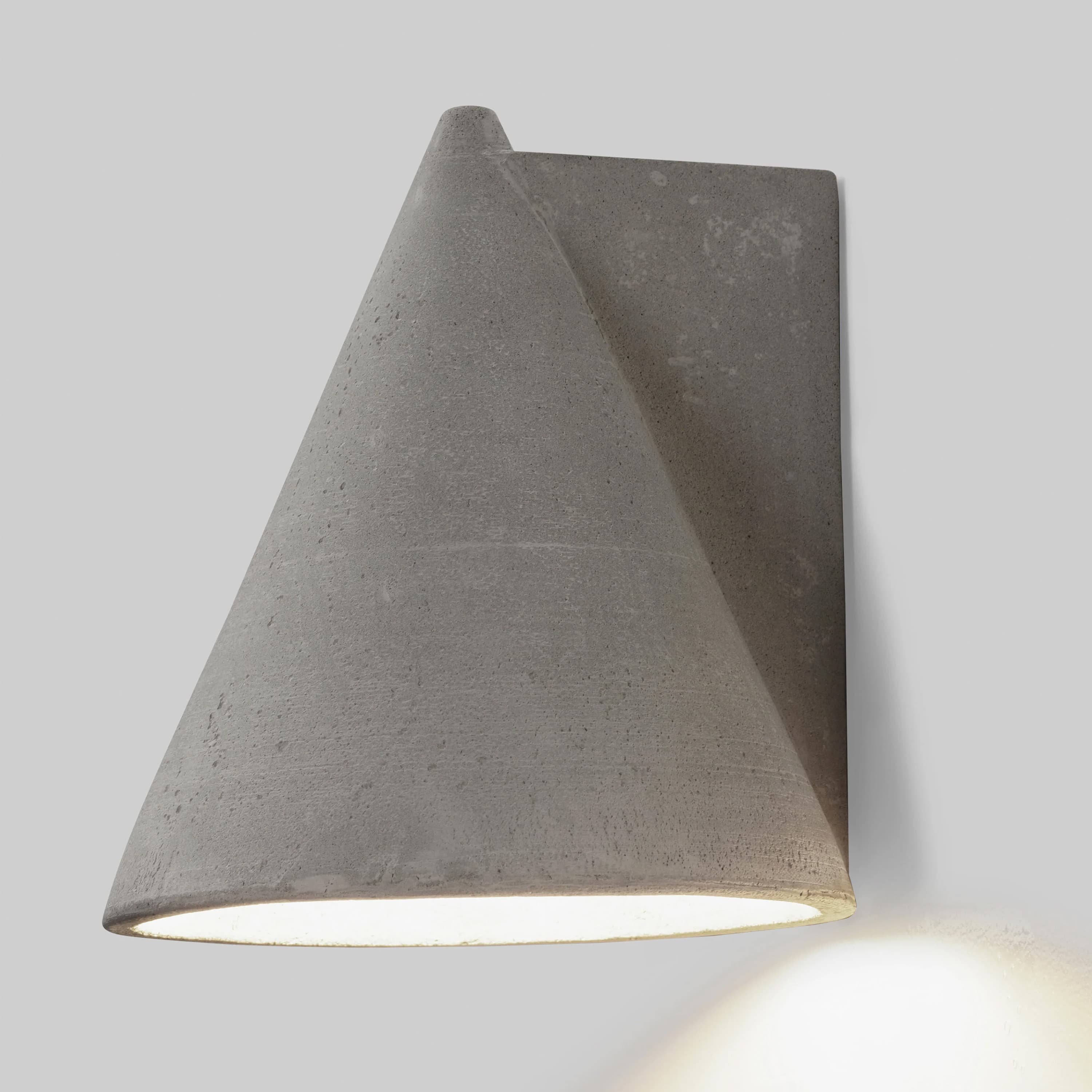 °1 Primary Shape Seinälamppu Concrete