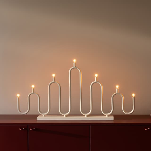 Noel Adventtikynttelikkö 7 Norsunluu