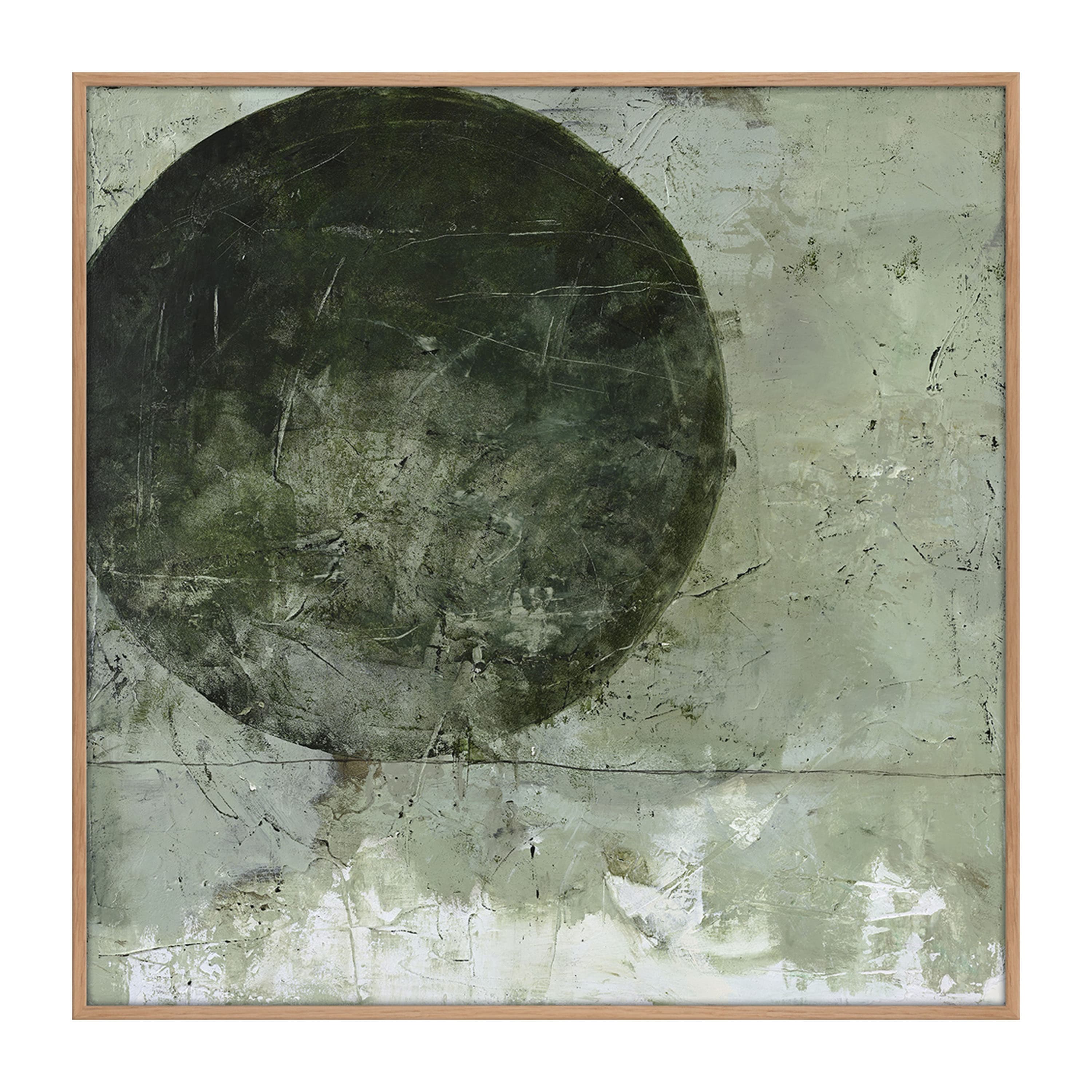 Light Ball Taulu Tammikehys 100x100