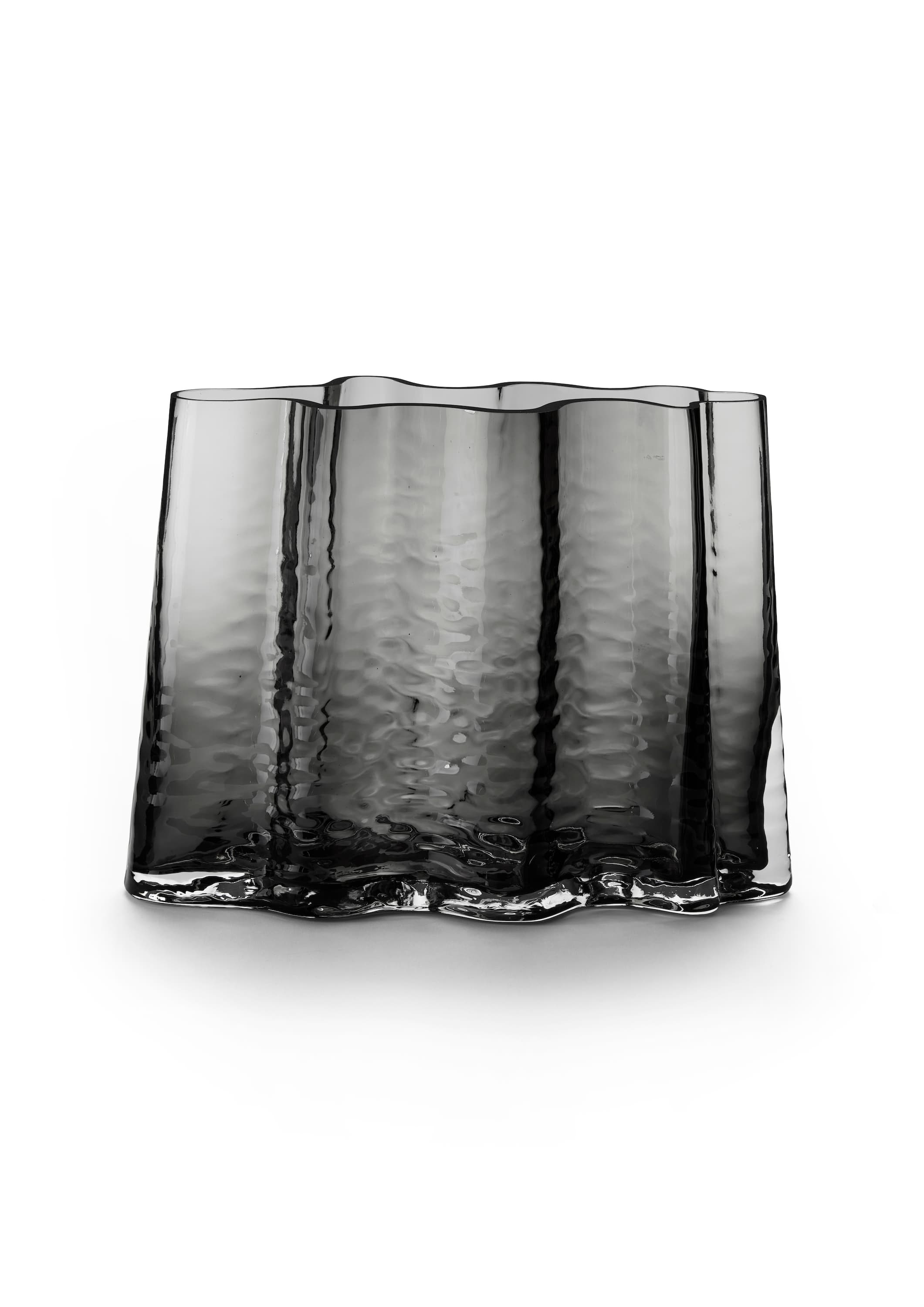 Gry Wide Maljakko Smoke 24cm