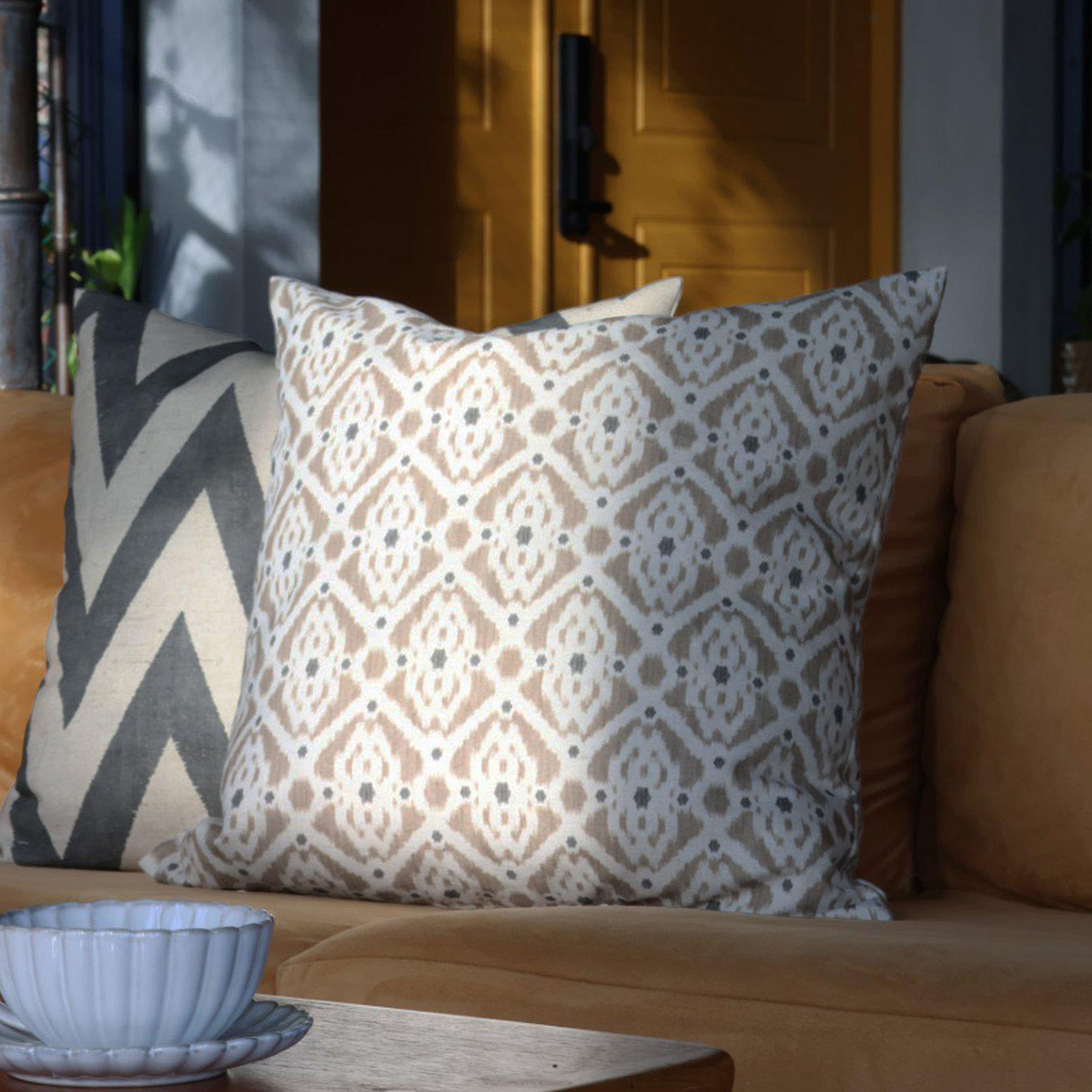 Ikat Koristetyyny Beige 50x50