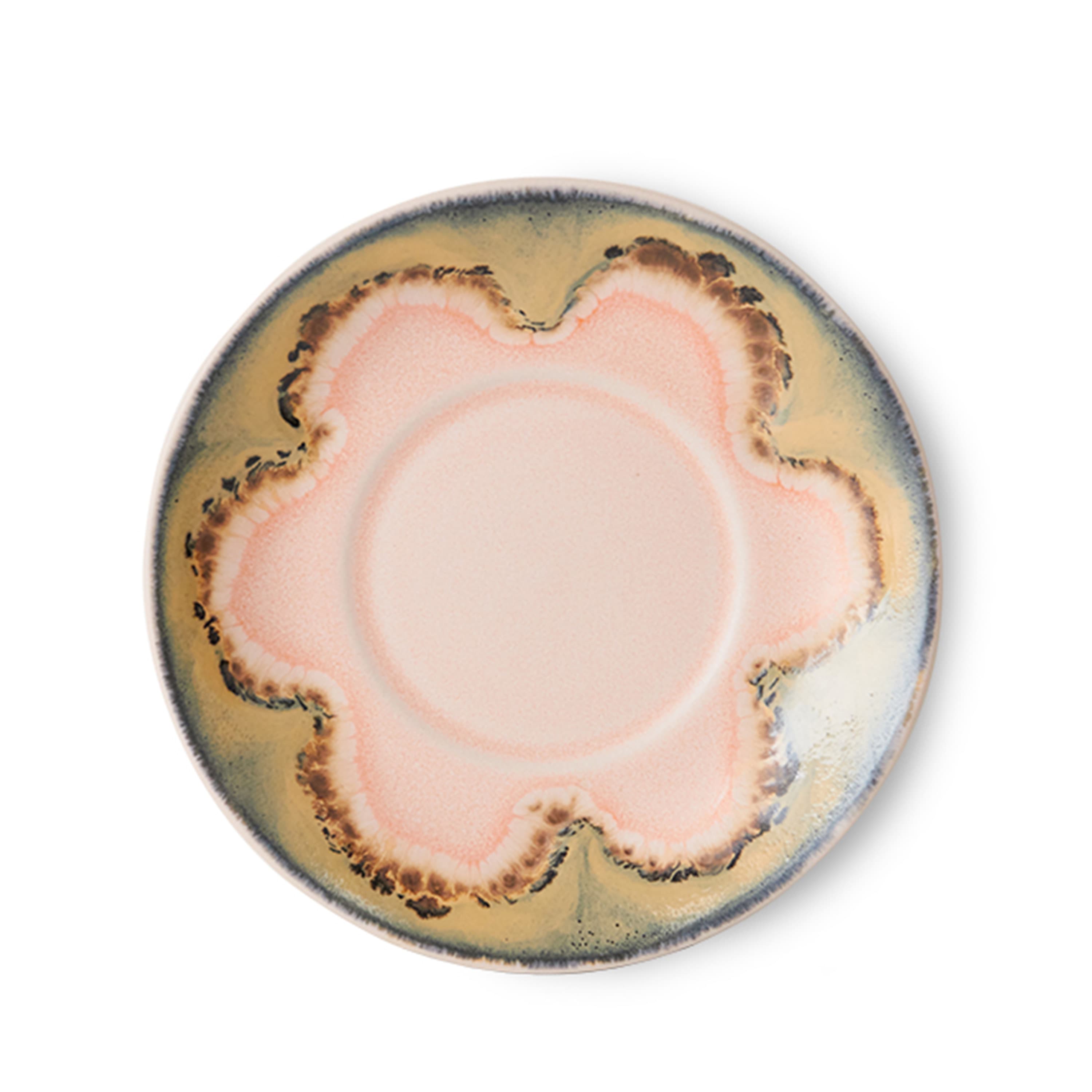 70s Ceramics Lautanen Ocean 4-pack