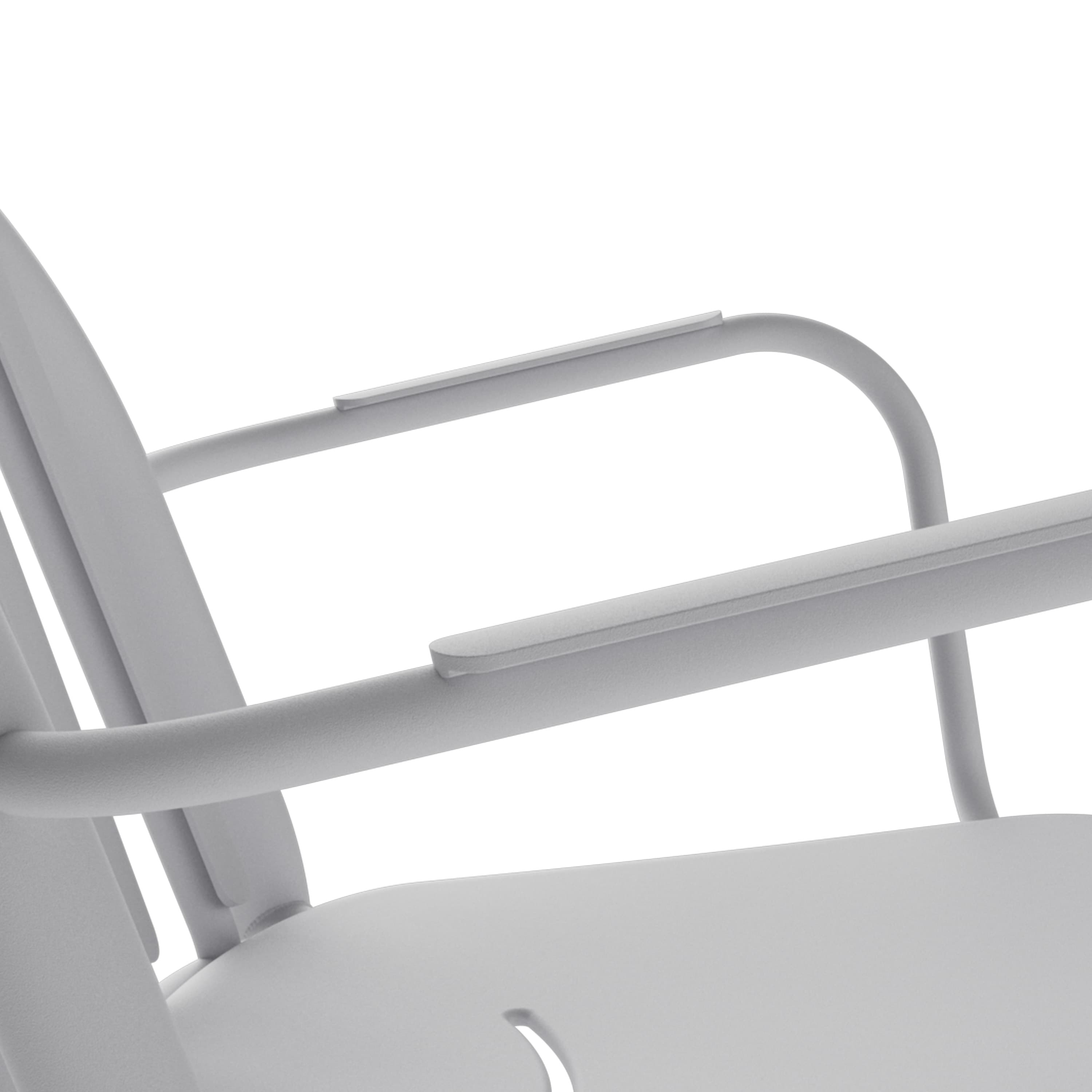 Fred's Käsinojatuoli Light Grey 2-pack