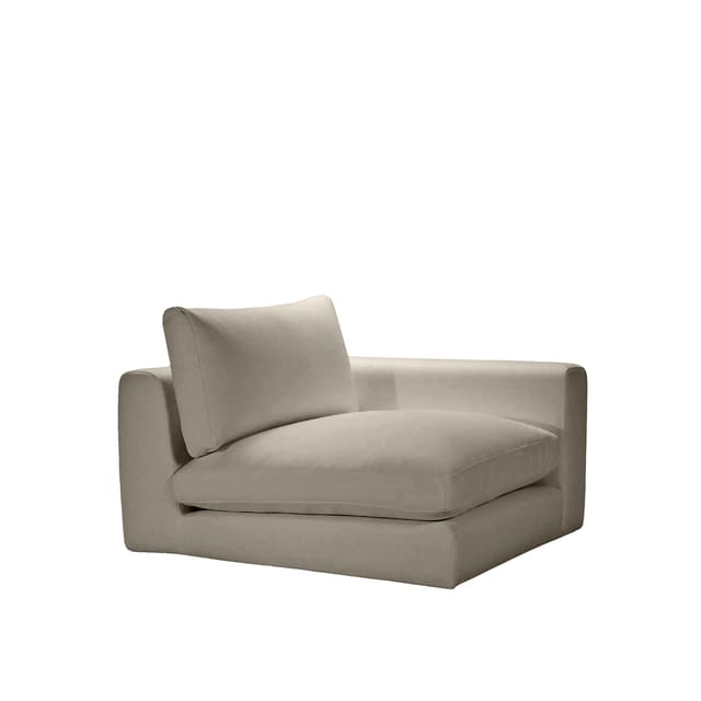 Capri 1-istuttava sohvaosa oikea käsinoja Beige 107cm