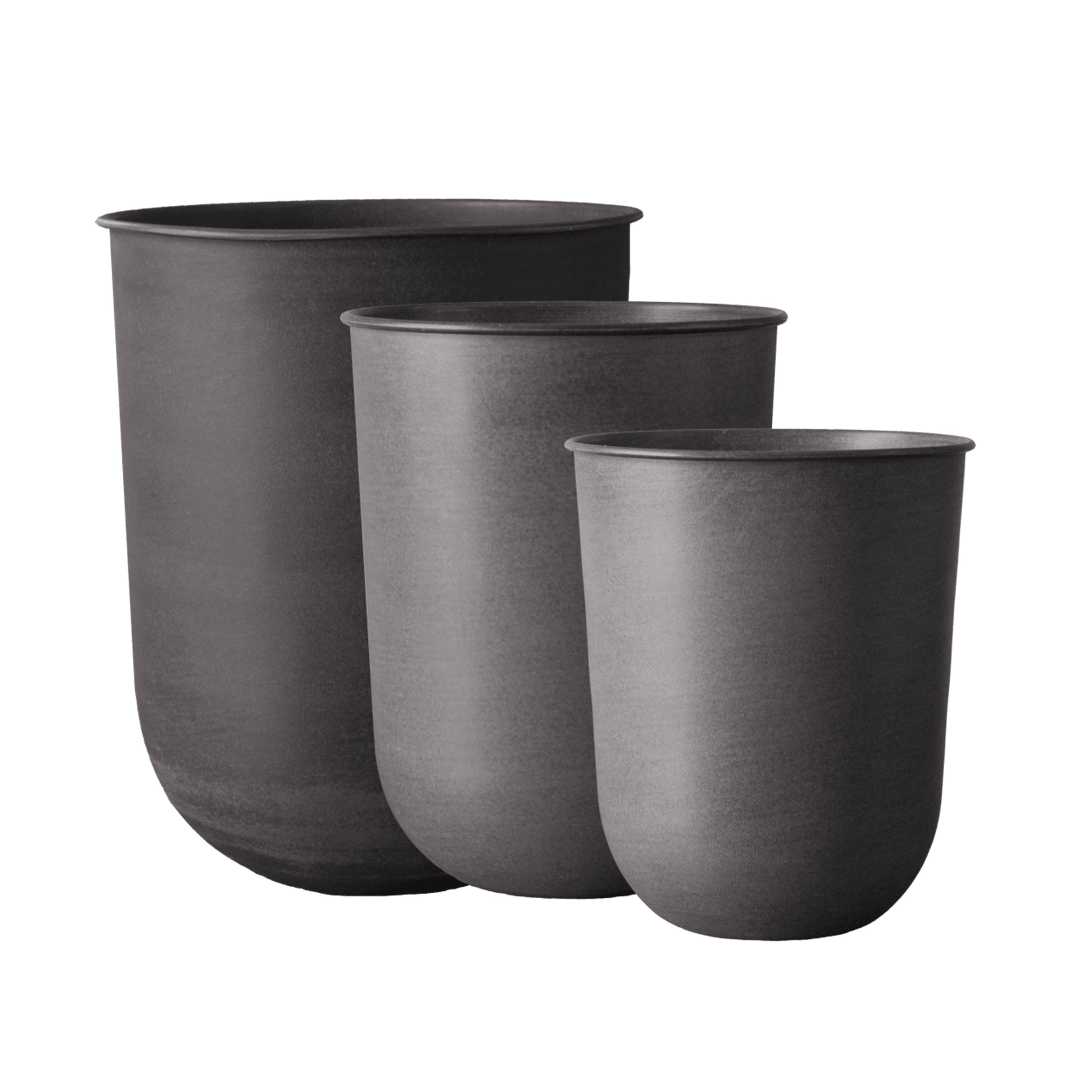 Out Pot Brown 3-pakkaus