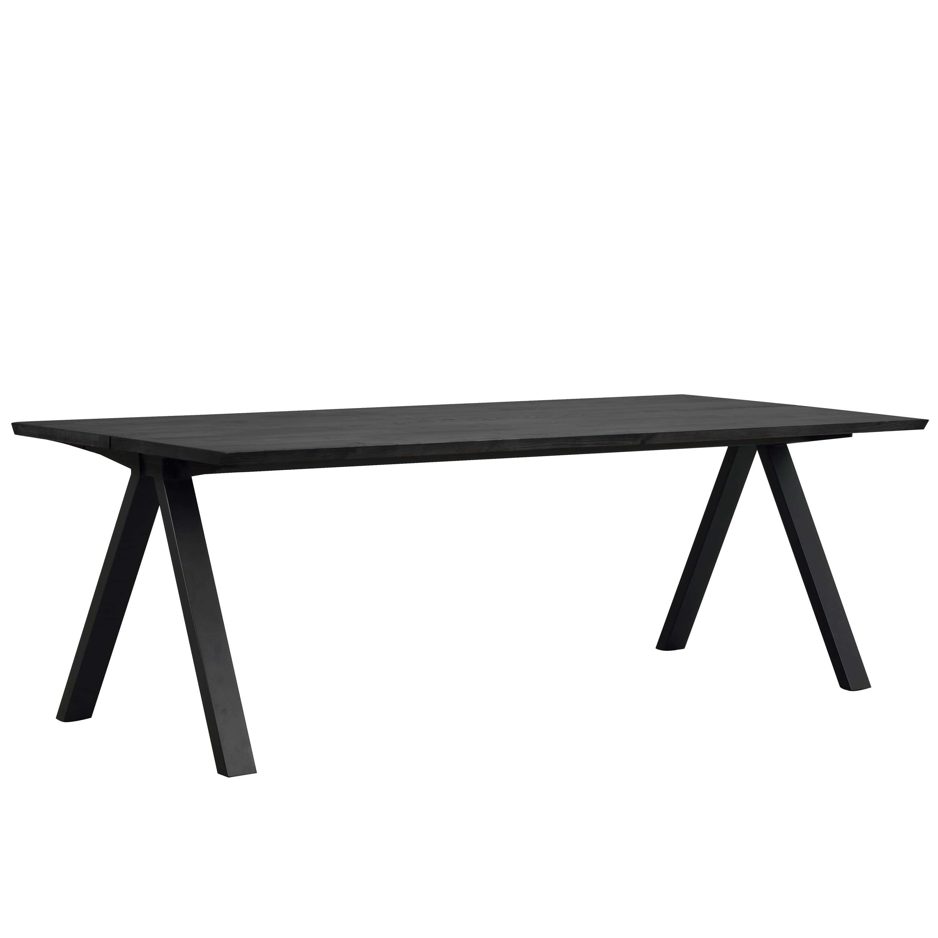 Carradale Matbord Svart 220cm