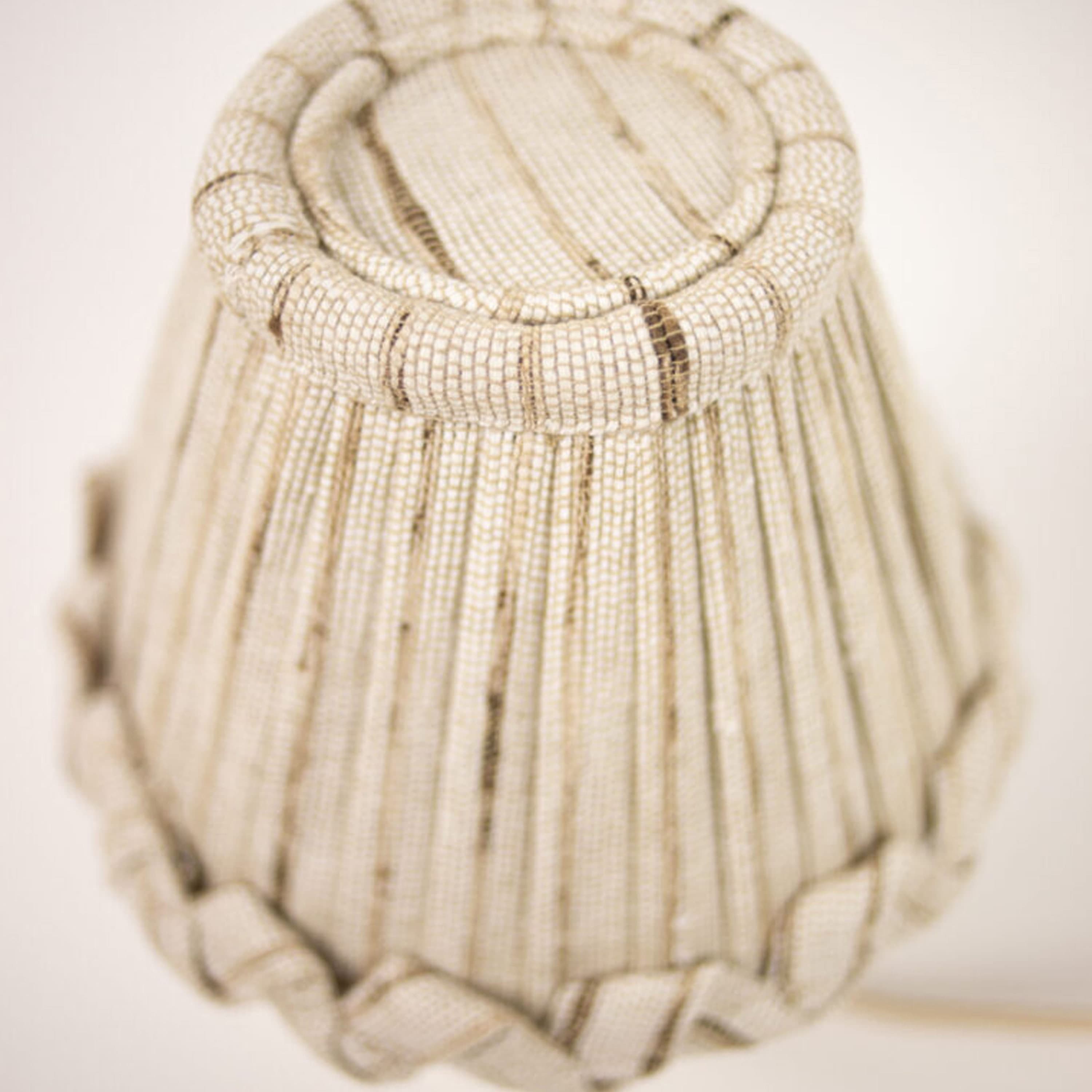 Shiva pöytävalaisin beige 25 cm