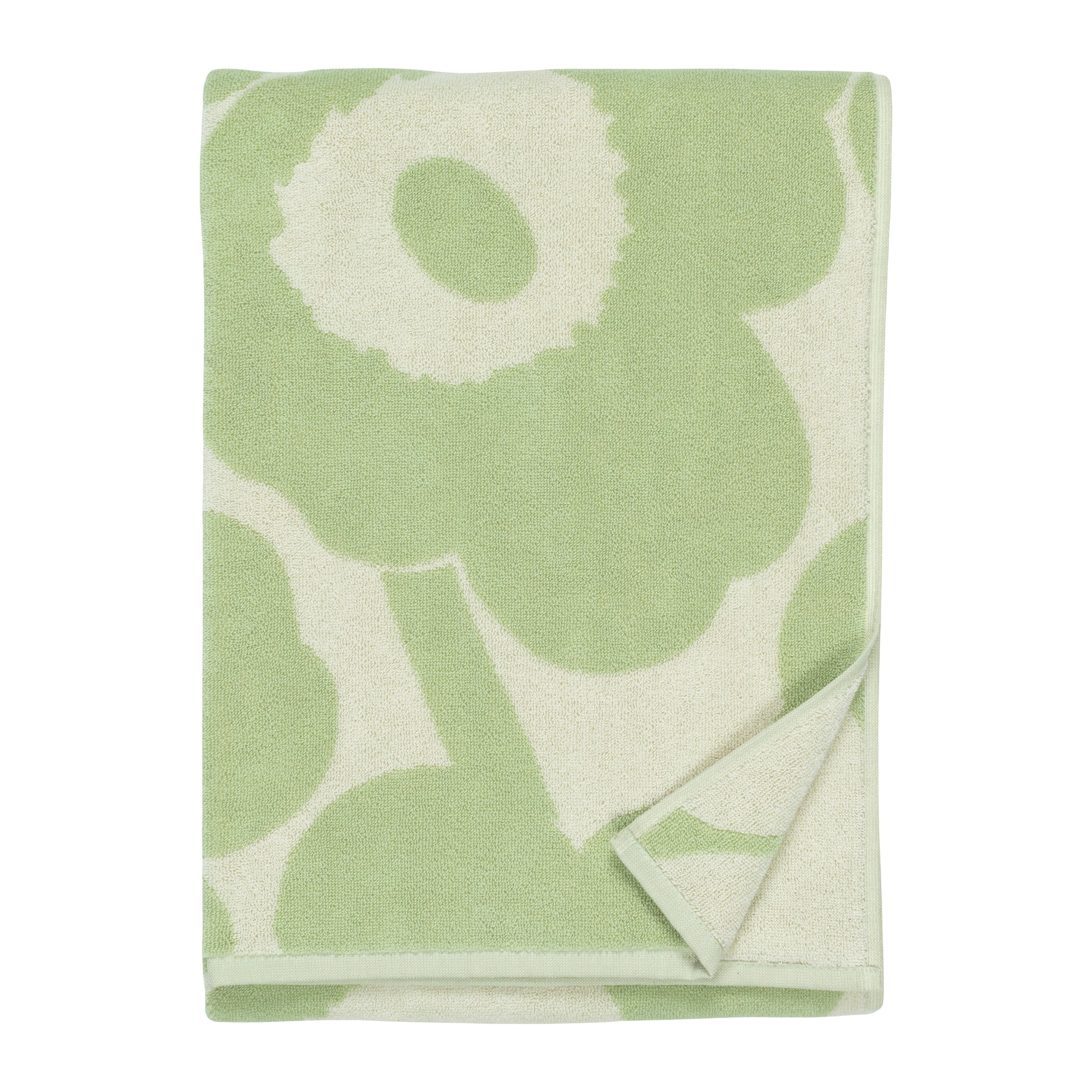 Unikko Pyyhe Offwhite/Sage 70x150