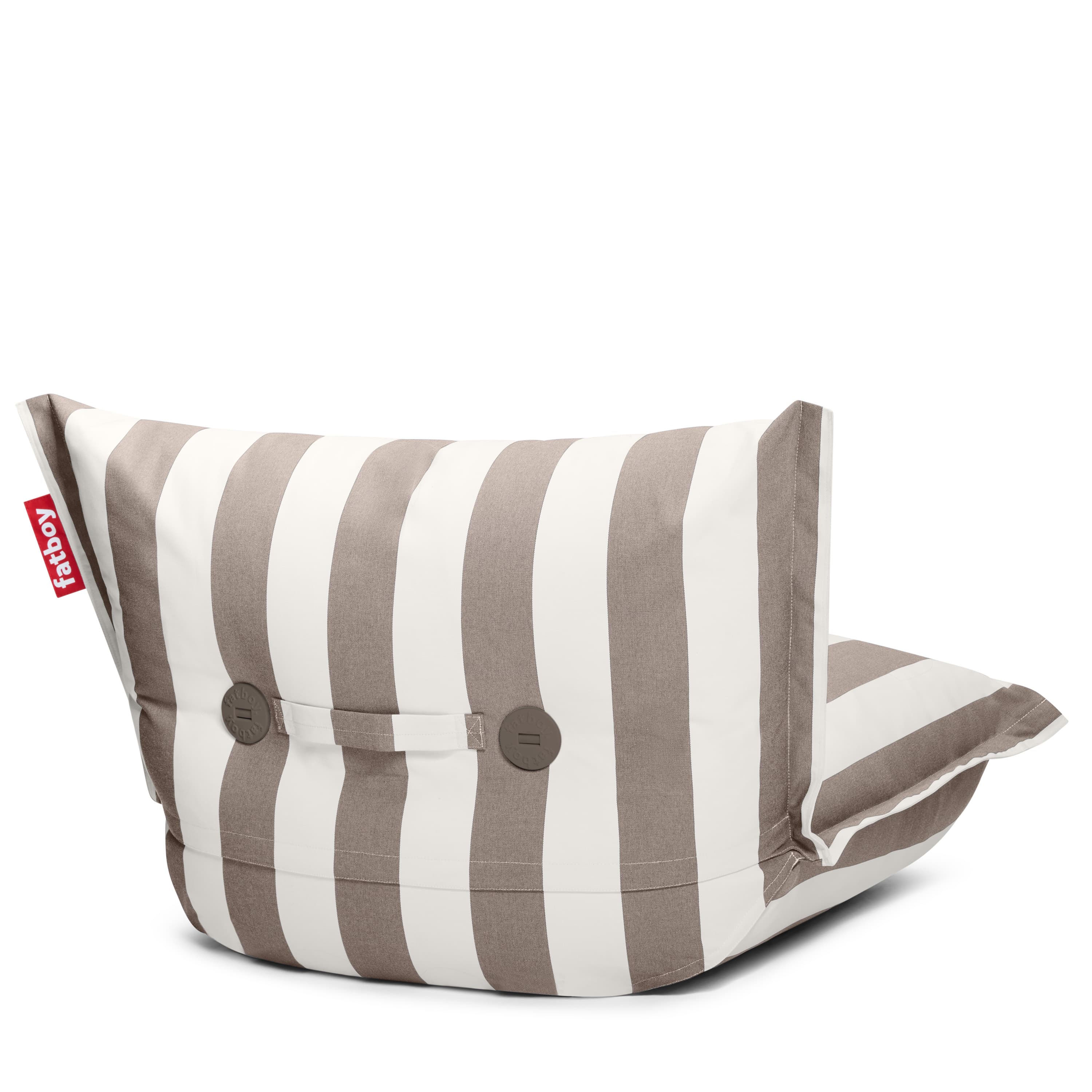 The BonBaron Outdoor Lepotuoli Stripe Cacao