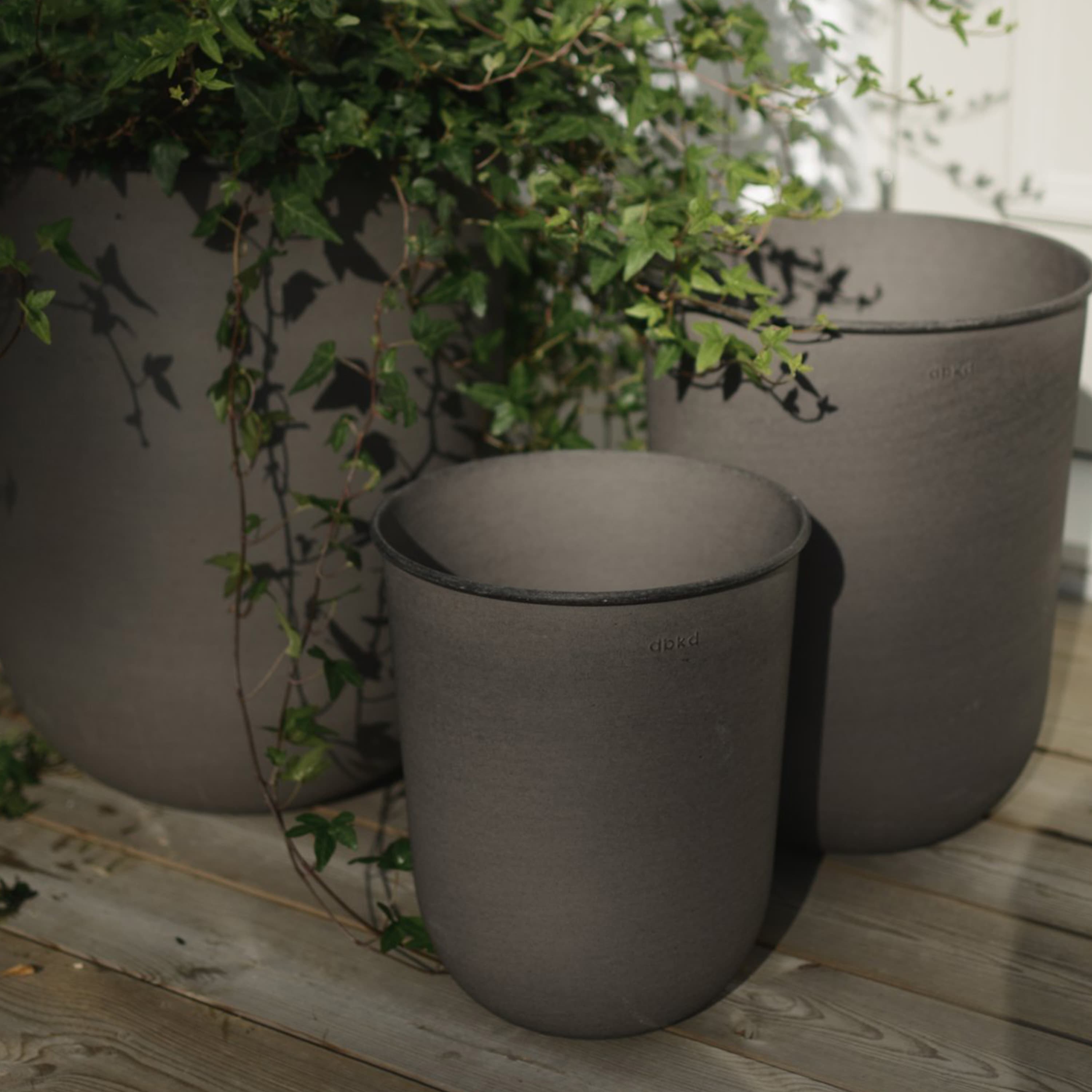 Out Pot Brown 3-pakkaus