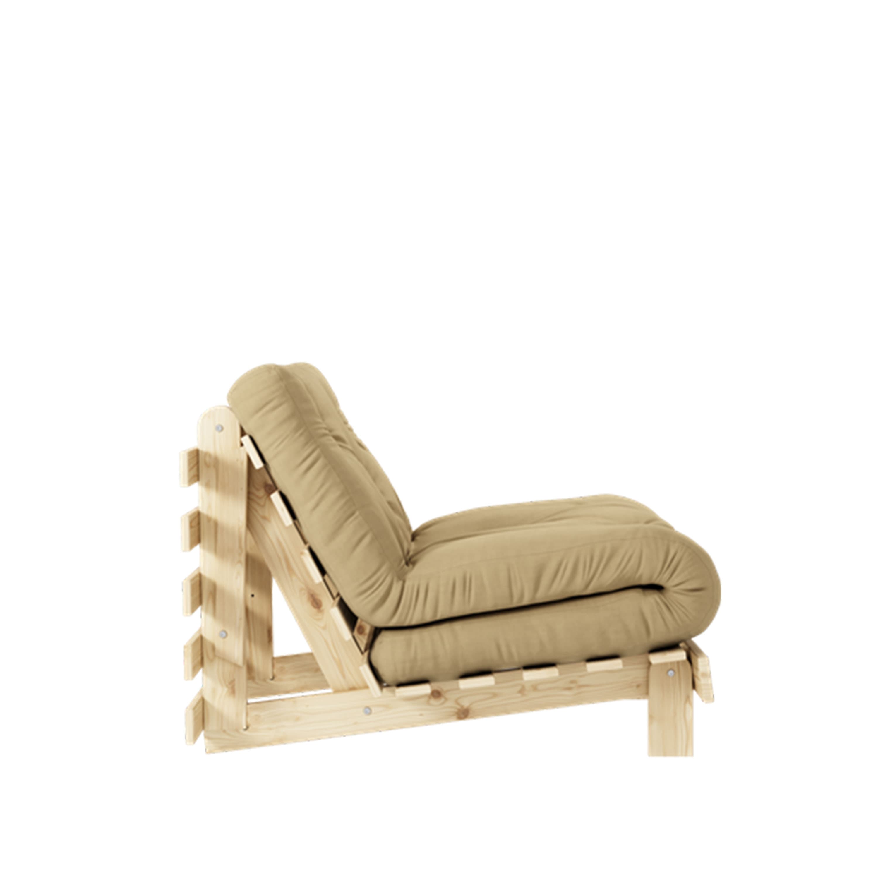 Roots Nojatuoli Luonnollinen/Wheat Beige 90cm