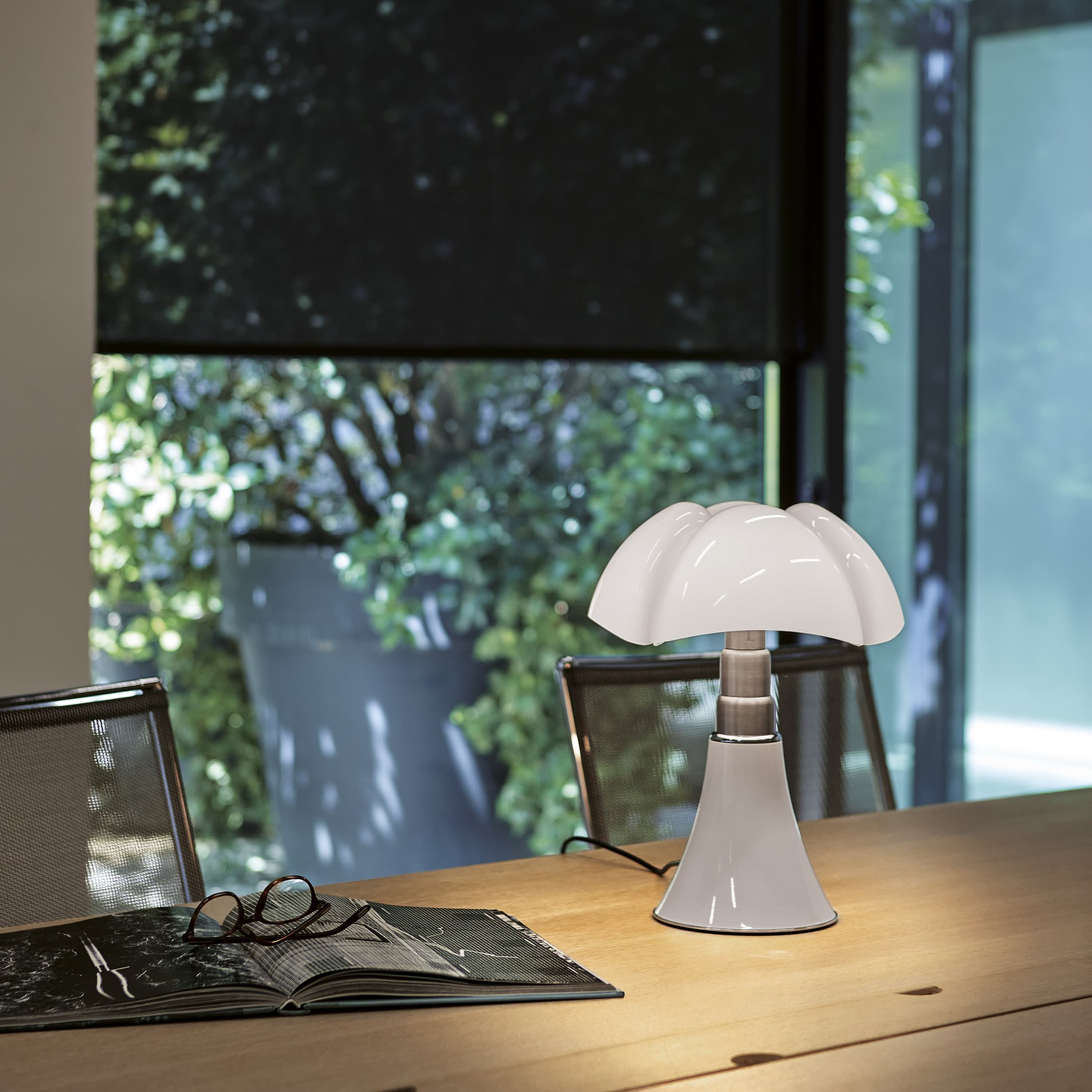 Pipistrello Mini Pöytävalaisin himmennettävä LED White