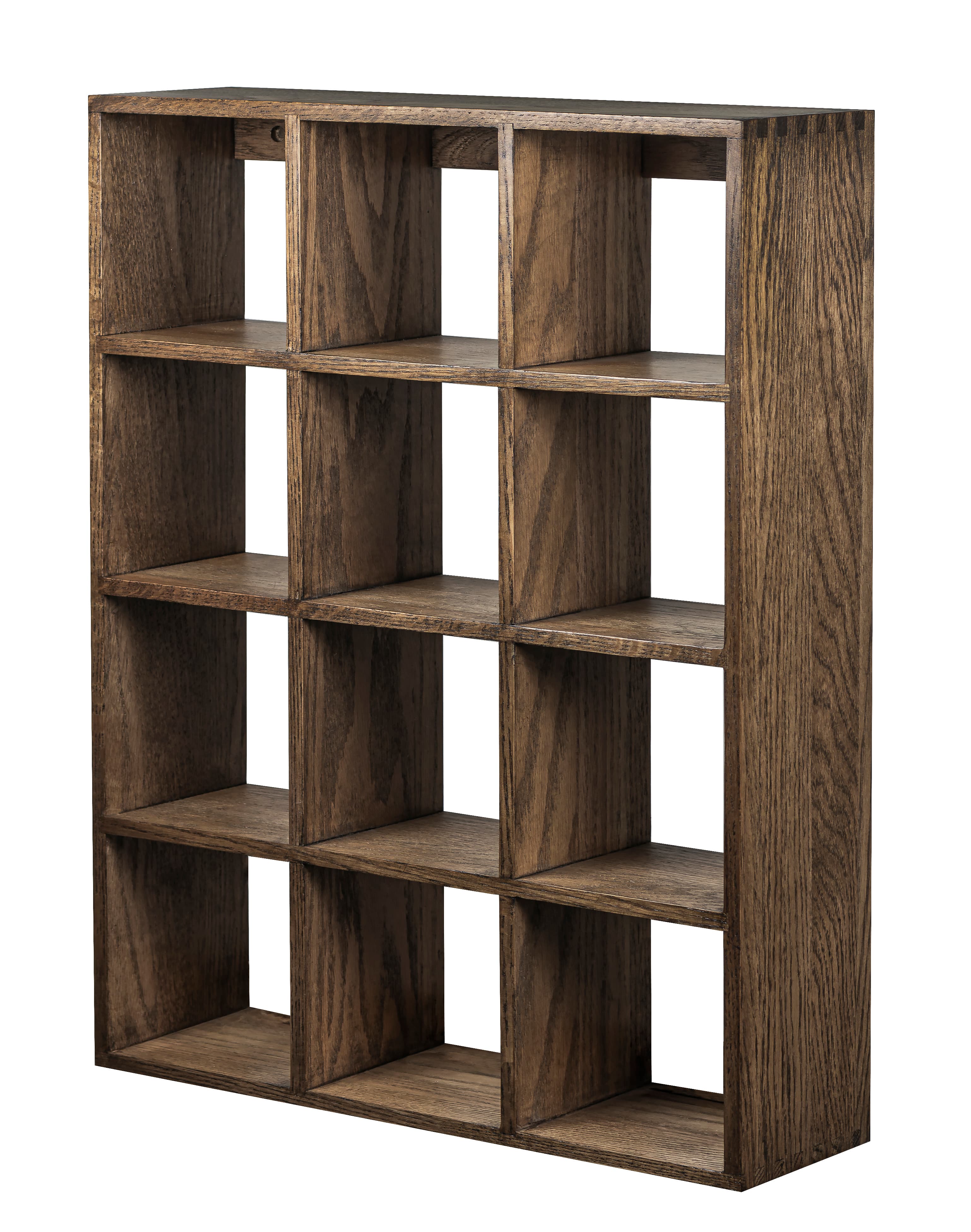 Showcase set box hylly tammi dark oiled 53 cm