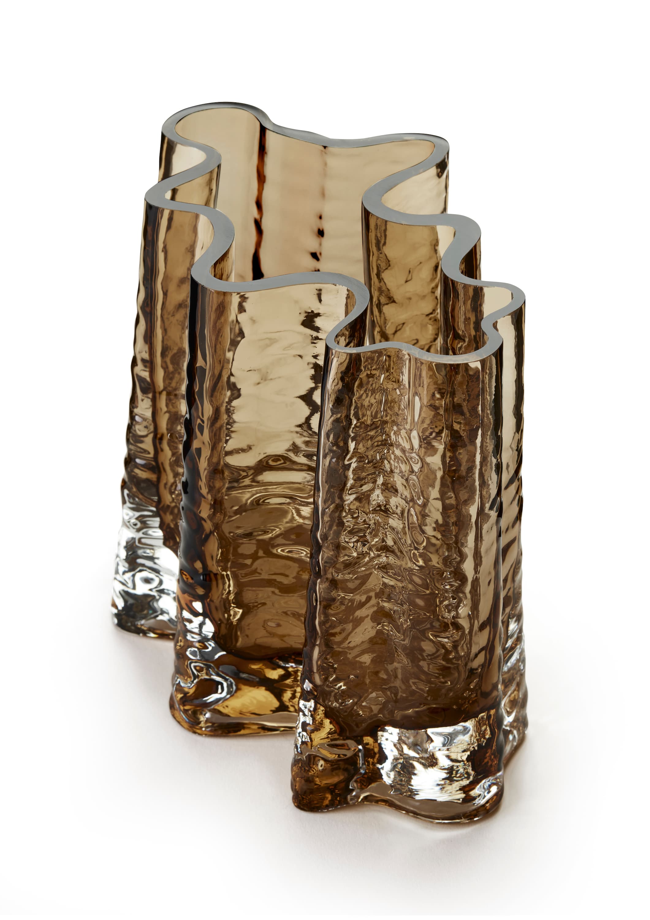 Gry Wide Maljakko Cognac 19cm