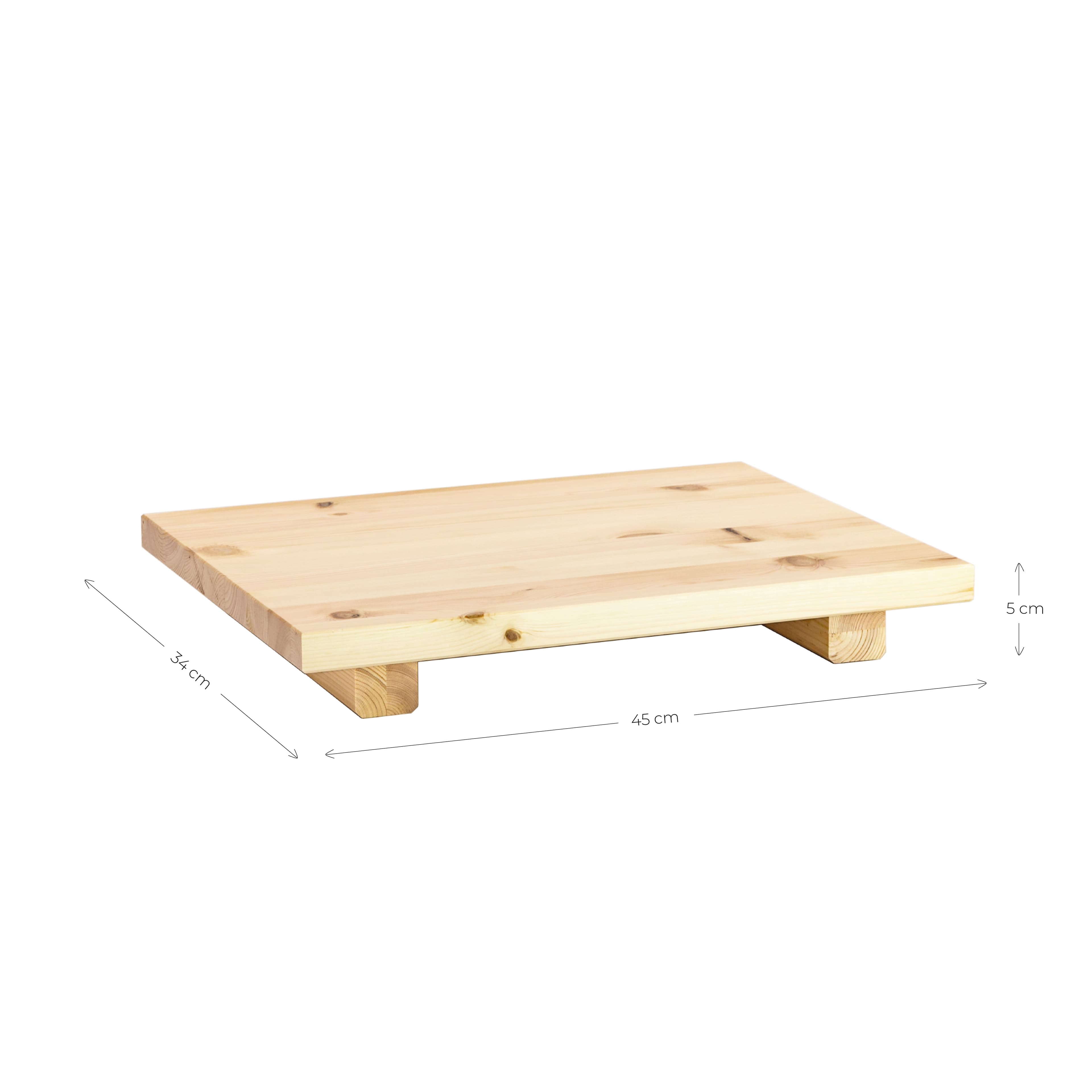 Dock Yöpöytä Luonnollinen 34 x 45 2-pakkaus