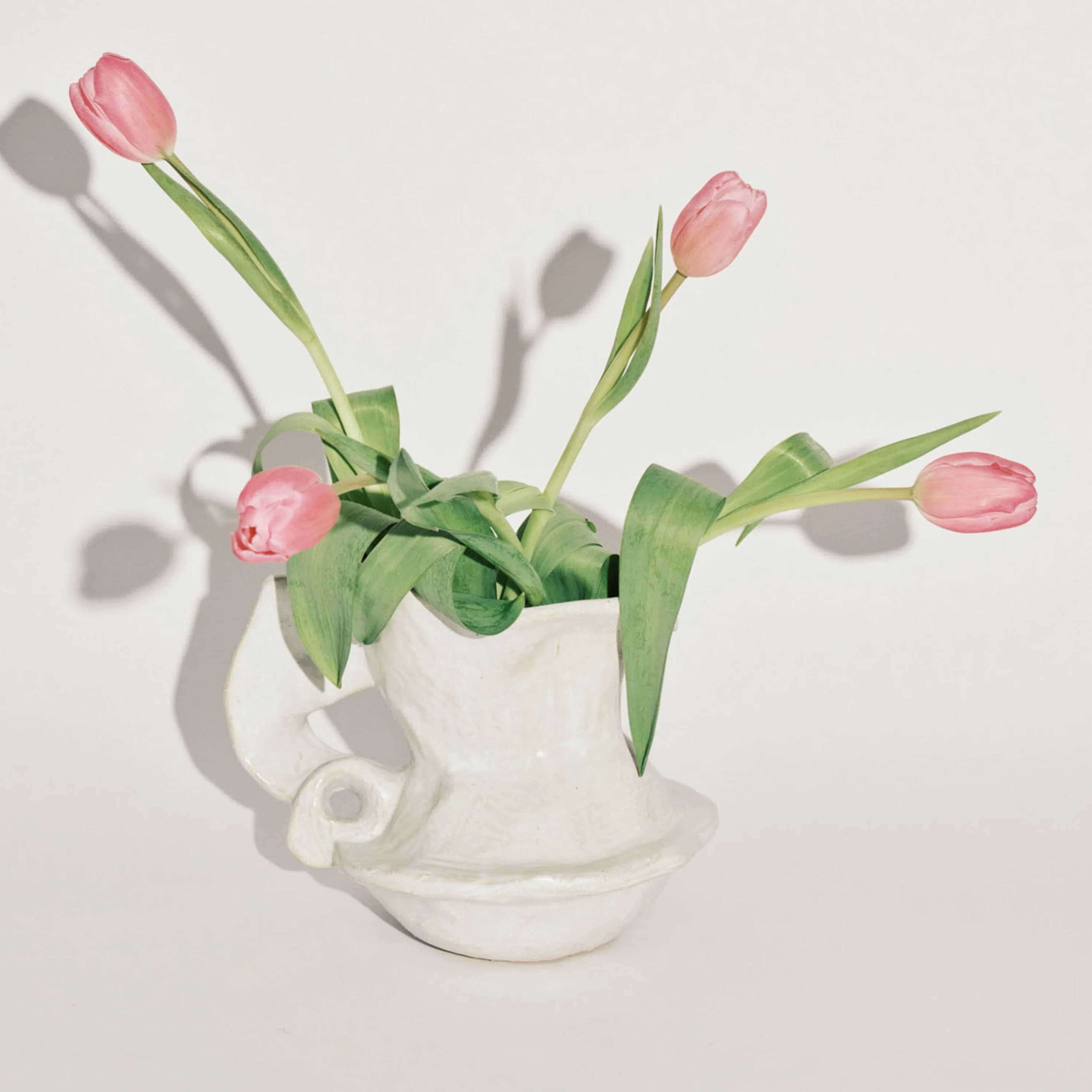 Rosie 01 Maljakko White 17 cm