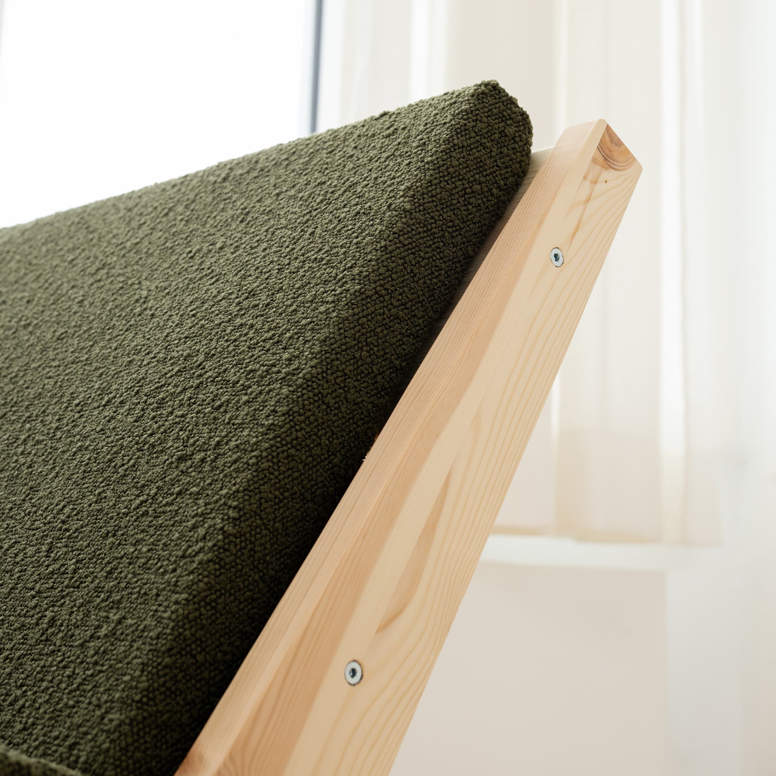 Sway Nojatuoli Luonnollinen/Evergreen