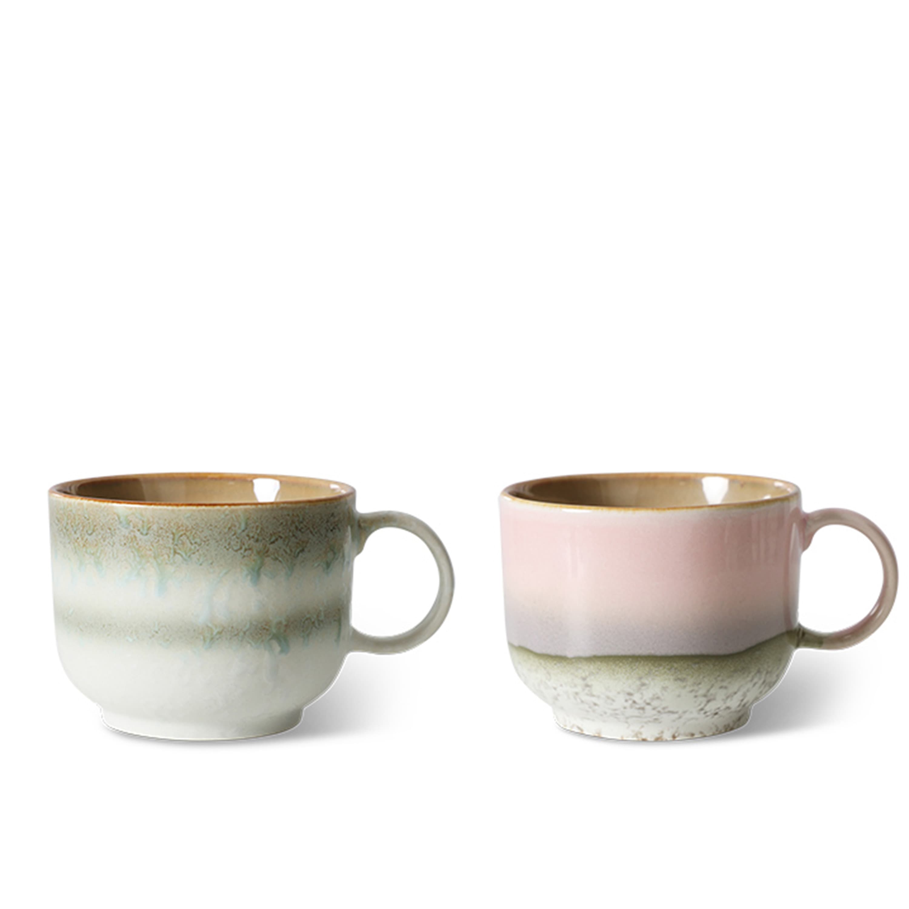70s Ceramics Teekuppi Nova 2-pack