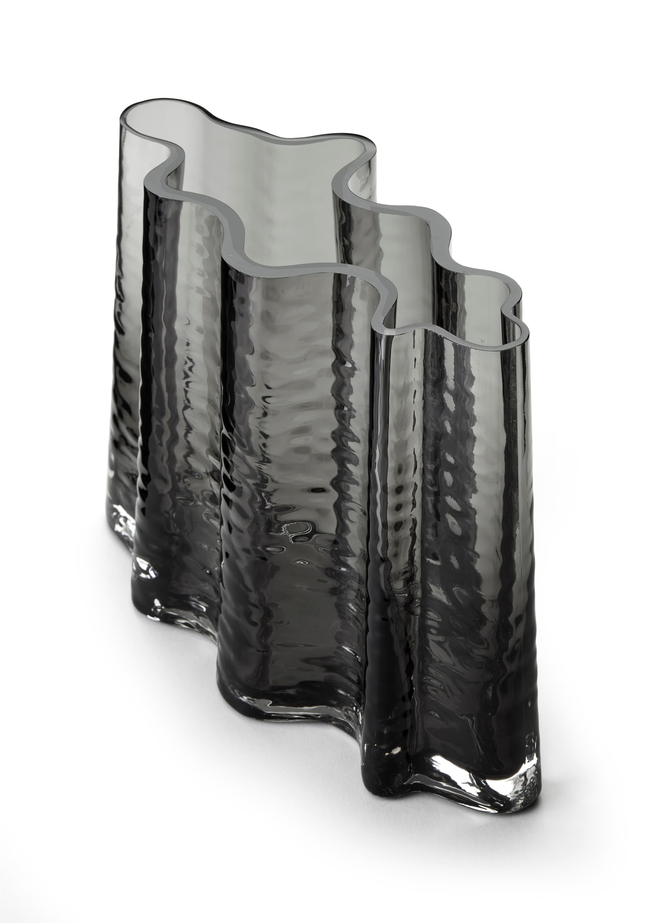 Gry Wide Maljakko Smoke 24cm