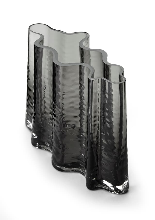 Gry Wide Maljakko Smoke 24cm