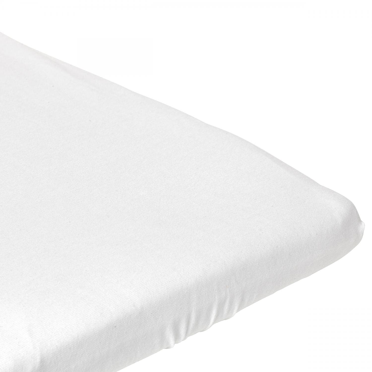 Organic Basic Muotoonommeltu Aluslakana Jersey Valkoinen Kehto