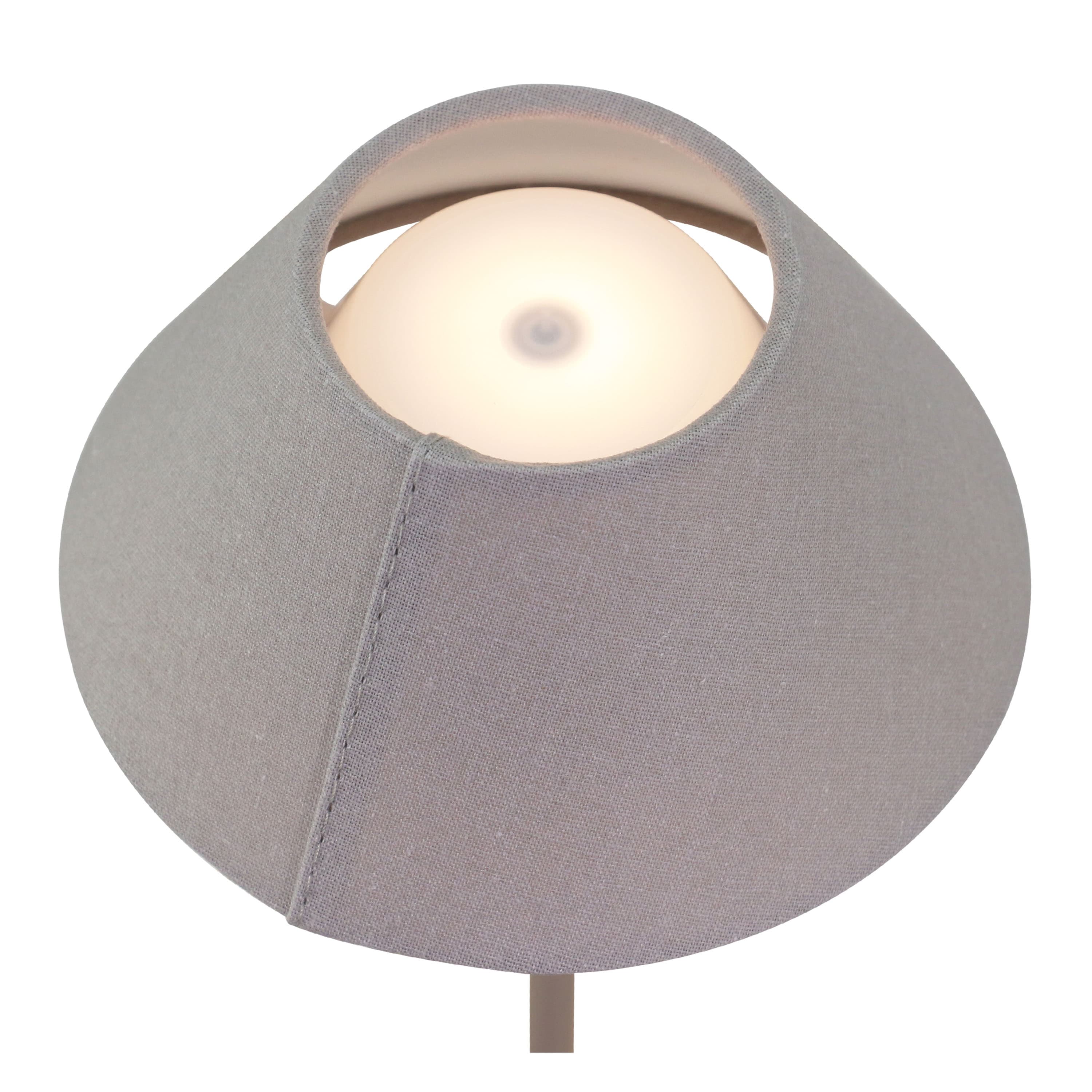 Teya Kannettava Pöytävalaisin Warm Grey 26cm