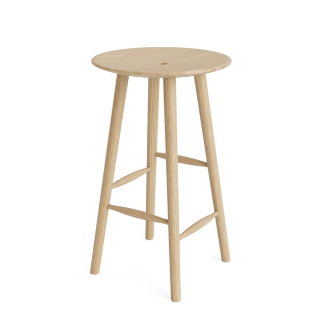 DiVolo Baarituoli Tummaksi Petsattu Tammi 65cm
