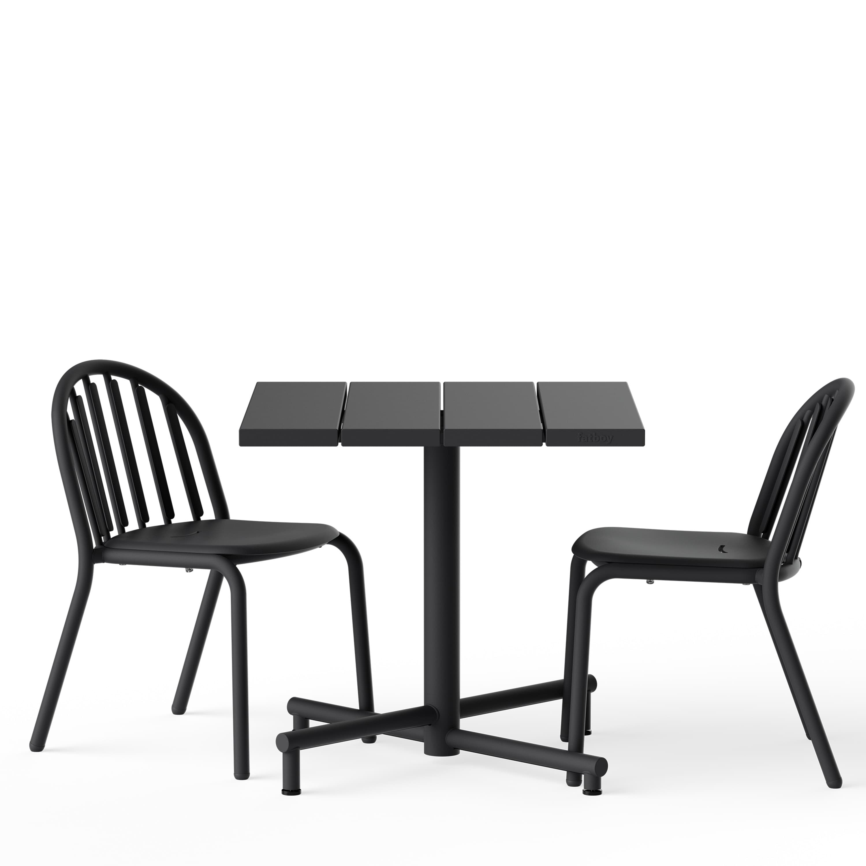 Fred's Square Bistreau Pöytä Anthracite 80x80
