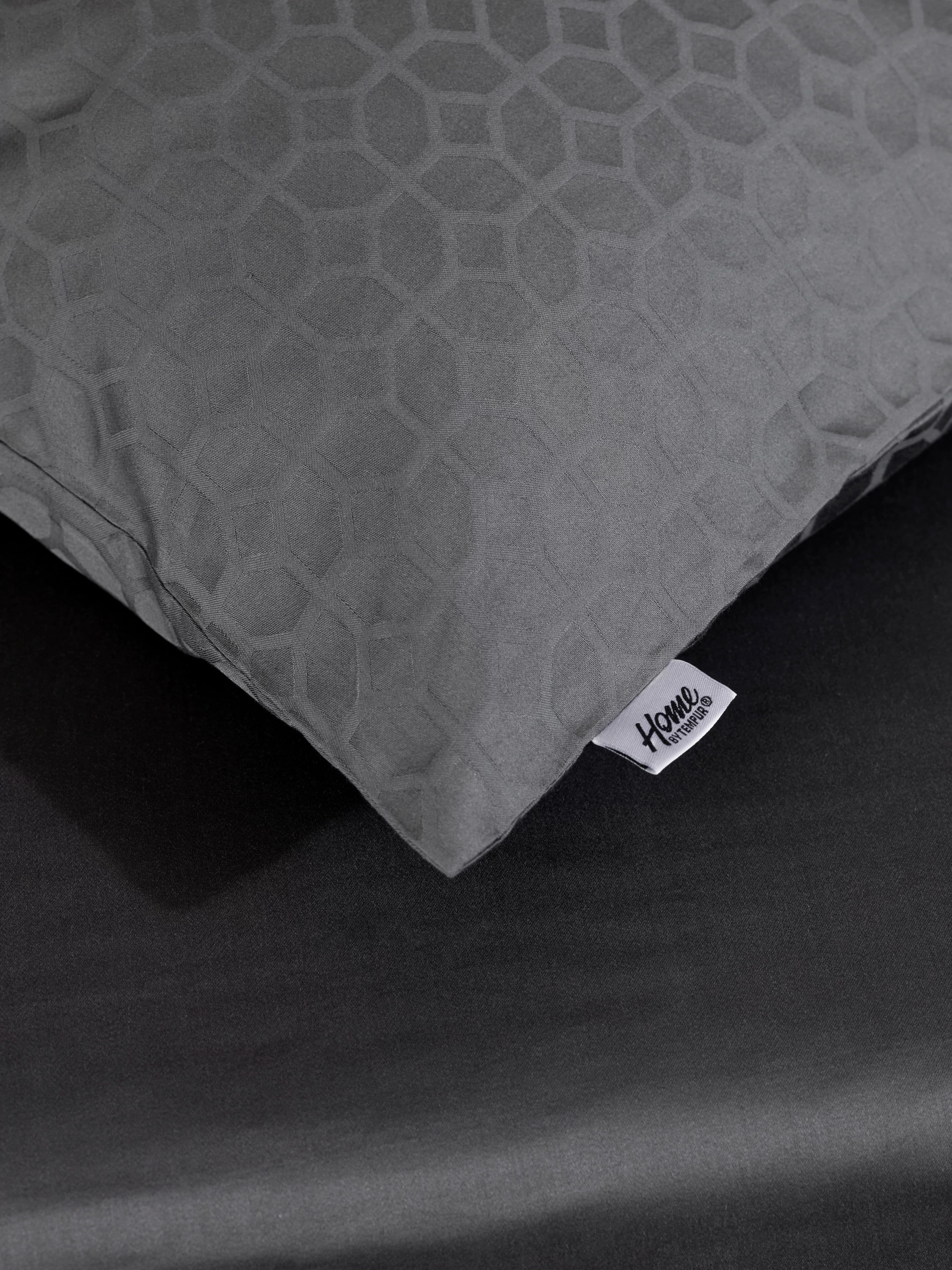 Satin Luxe Jacquard Pussilakana Antrasiitti 150x210
