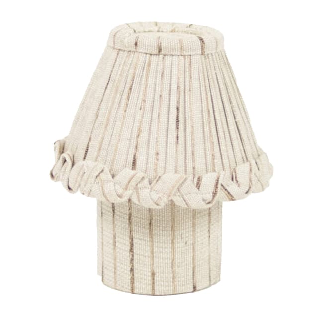 Shiva pöytävalaisin beige 25 cm