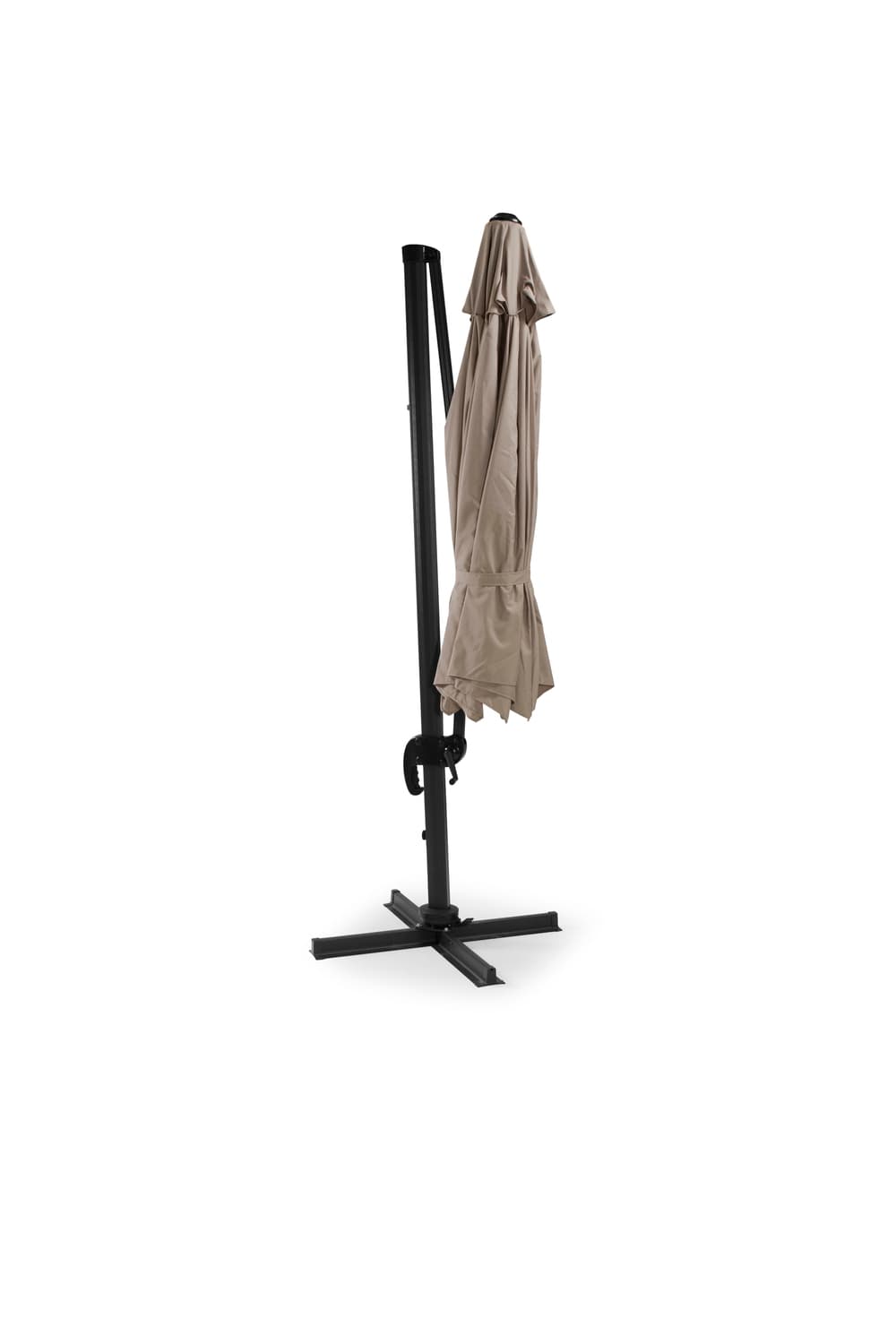 Riippuva aurinkovarjo Alu/Beige 300 cm