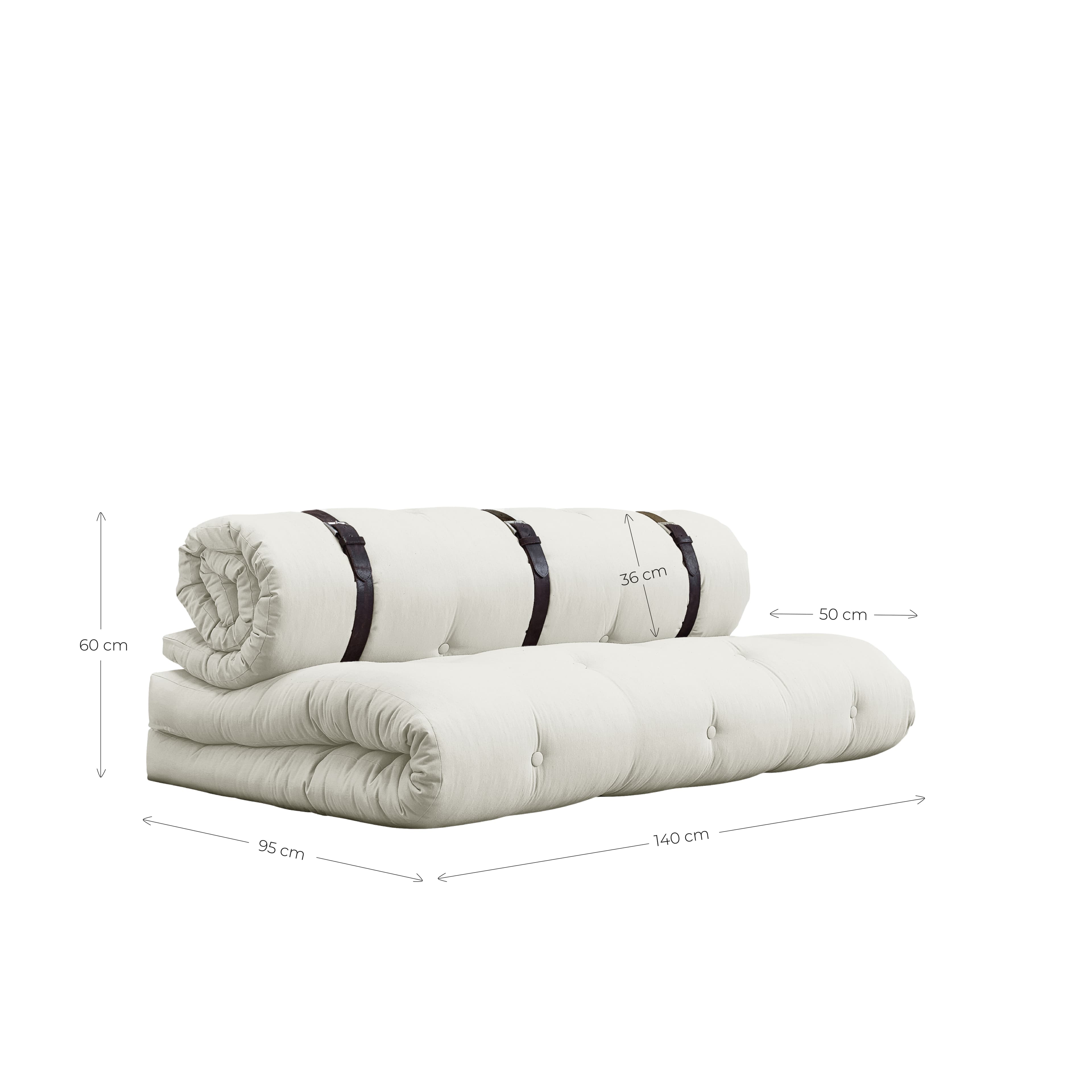 Solki-Up Sohvapenkki Mokka 200 cm