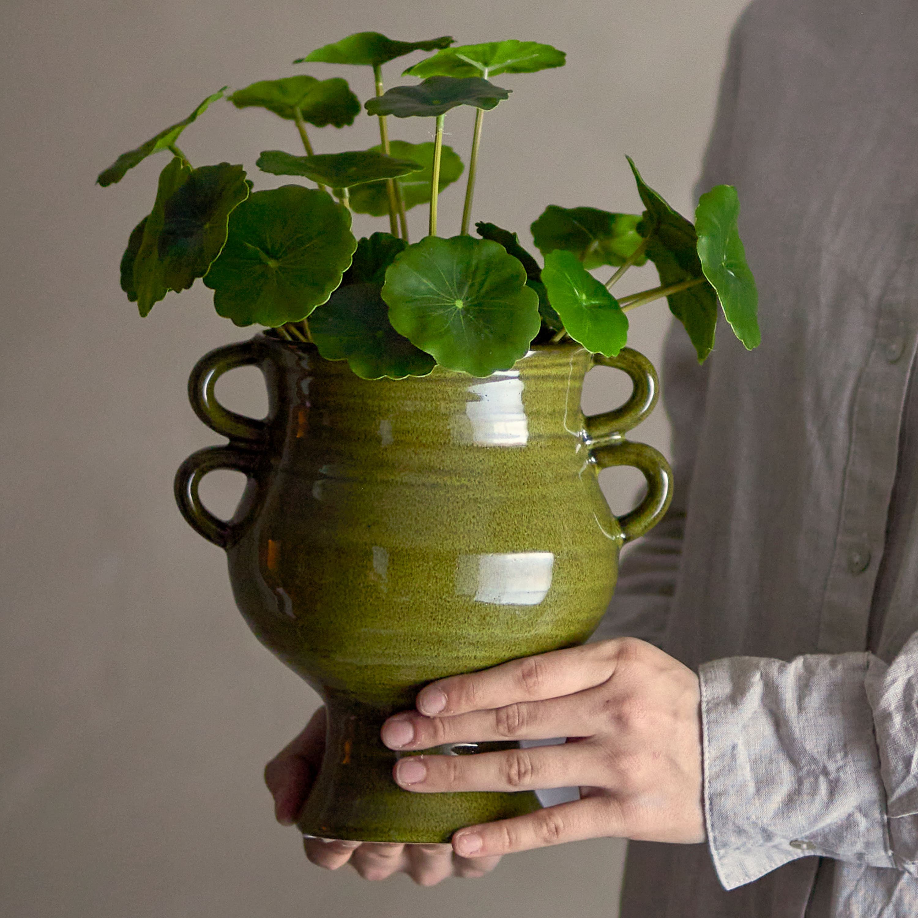Copper Tekokasvi Vihreä 30 cm