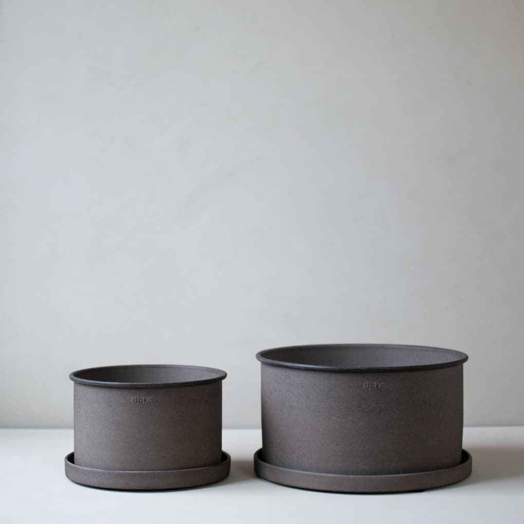 Plant Bowl ruukku brown 2-pack