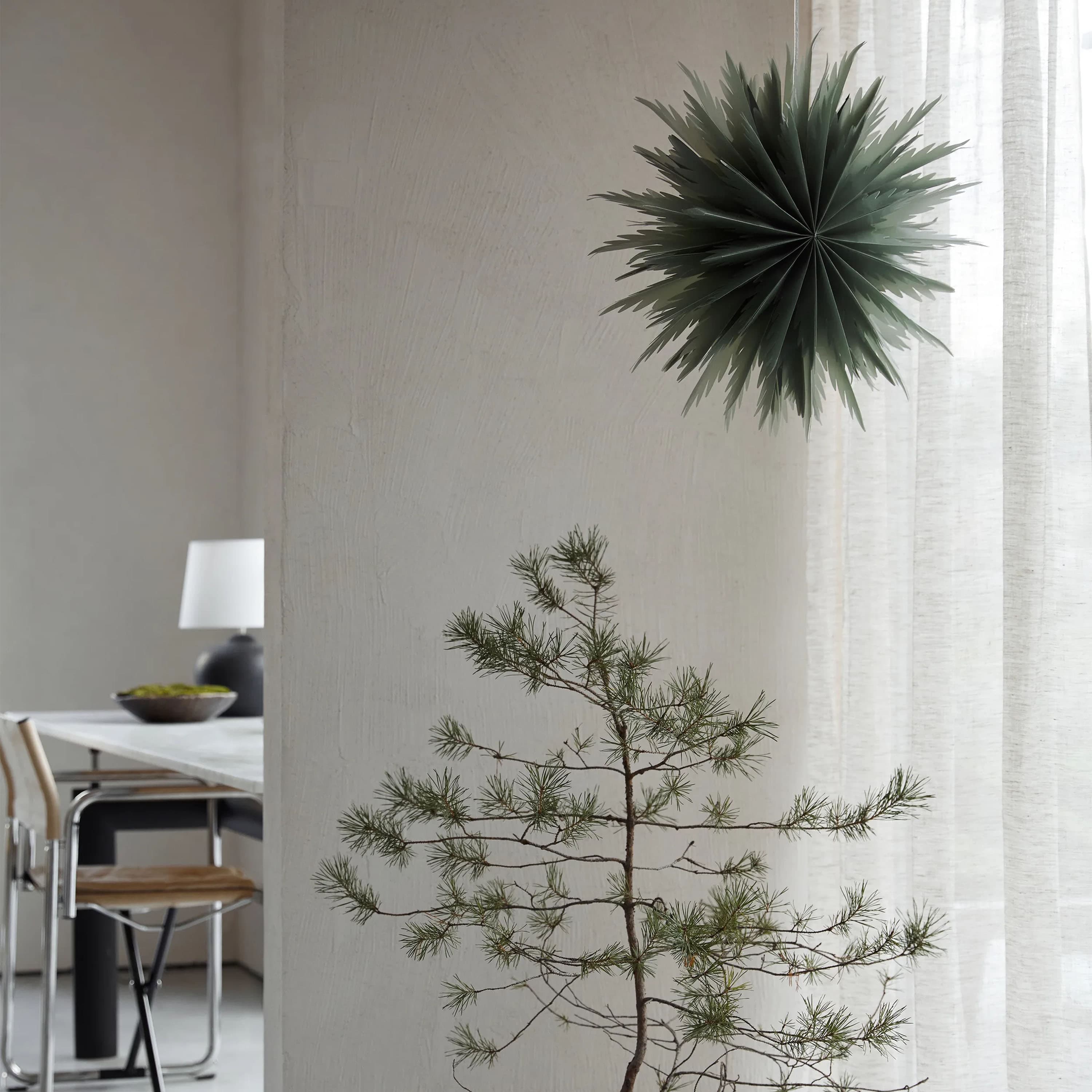 Liz Joulutähti Green 50 cm