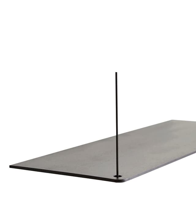 Stedge Extra Hylly Musta 80cm