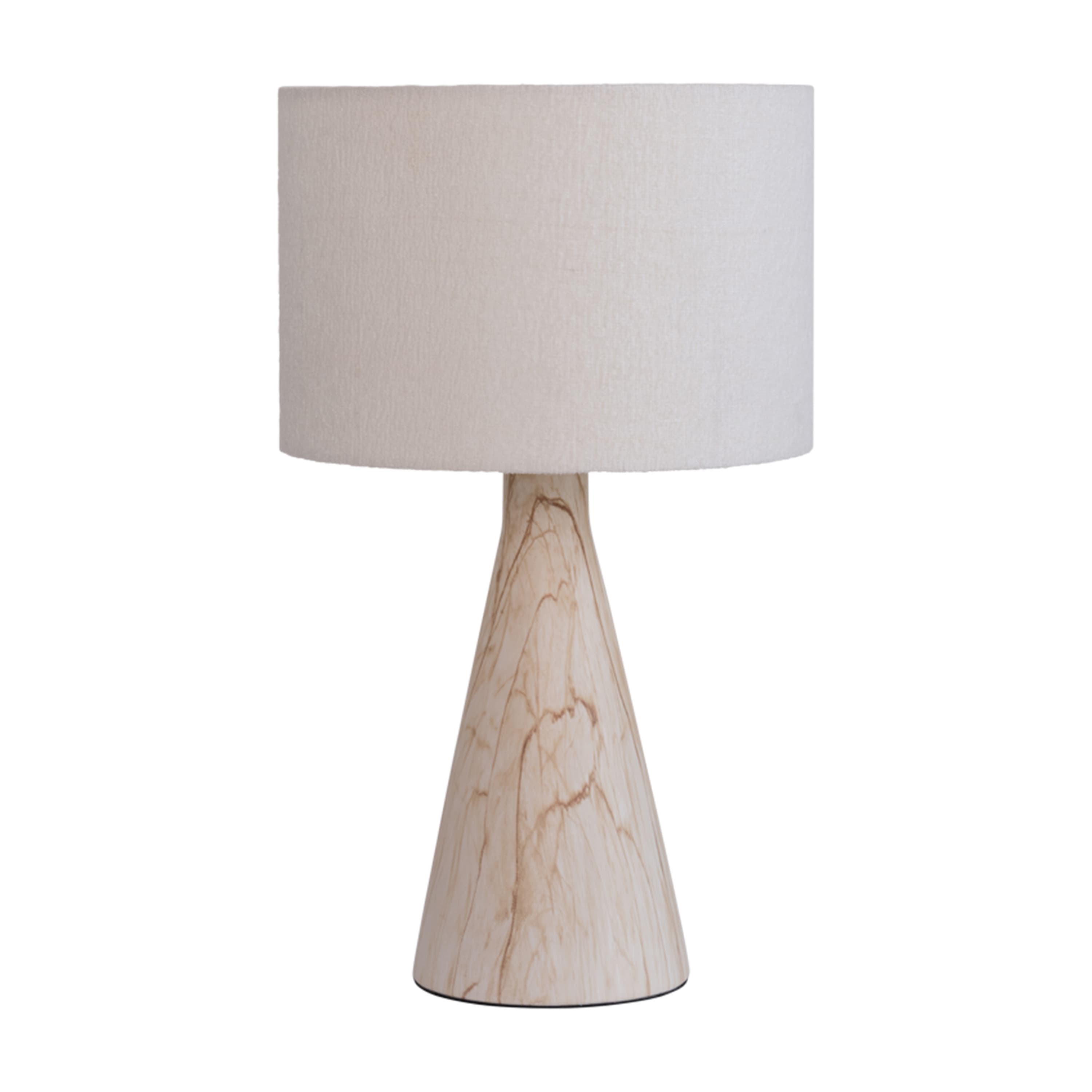 Jun Pöytävalaisin Tavertine/White 50cm