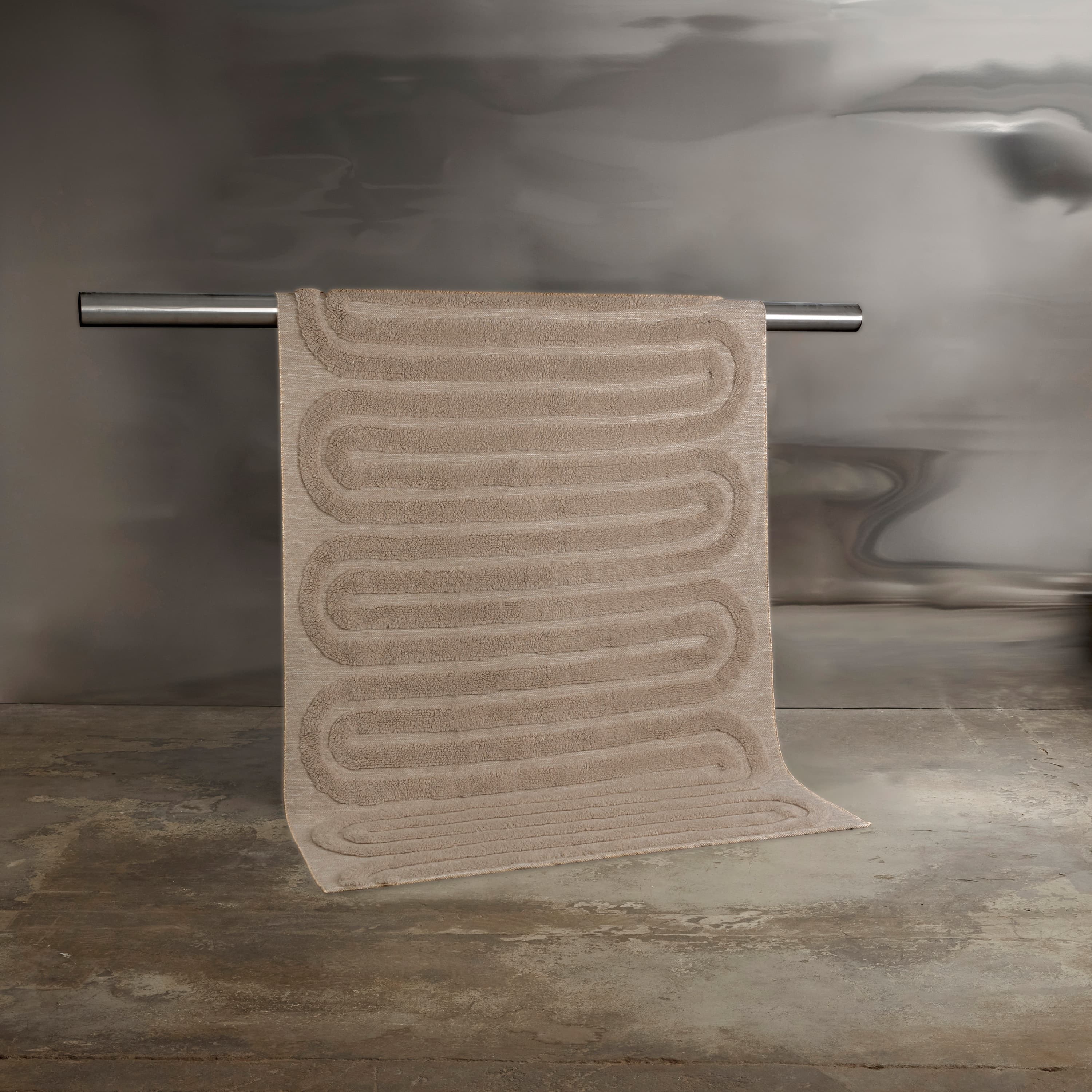Riklund 
Villamatto Beige/Melange 190x290