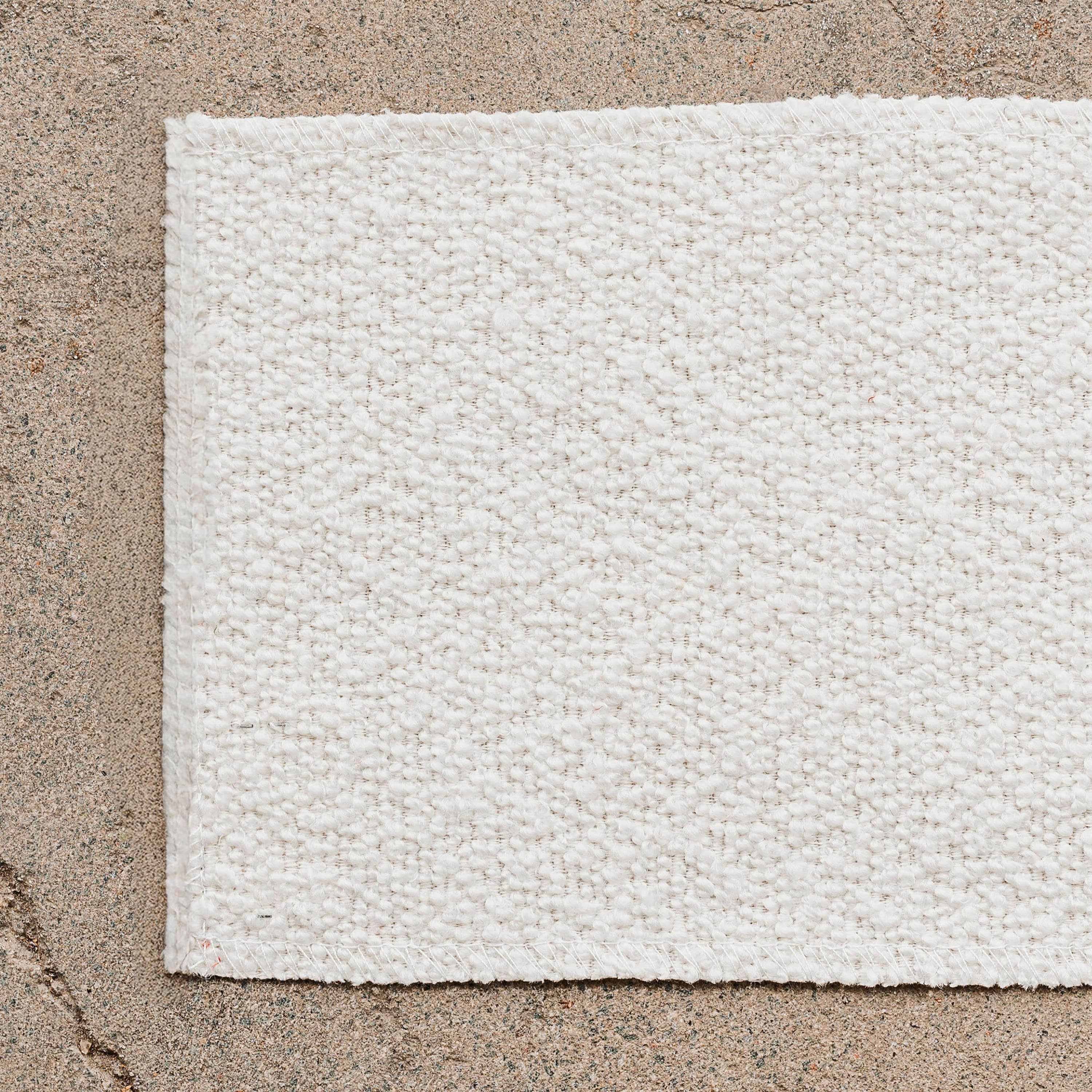 Klinge-sohva Bouclé Soft Offwhite 243cm