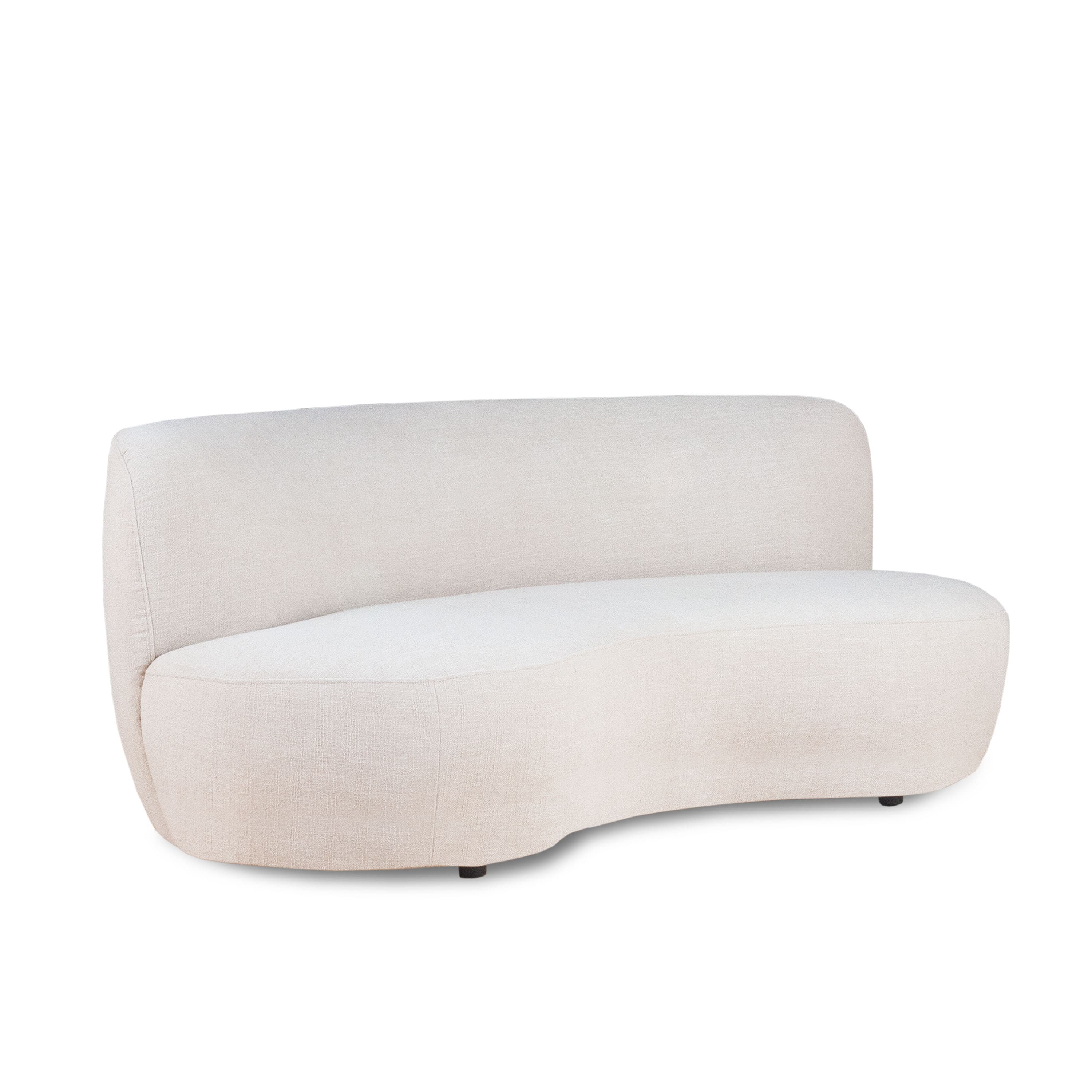 Moon 3-istuttava Sohva Bouclé Beige 190cm